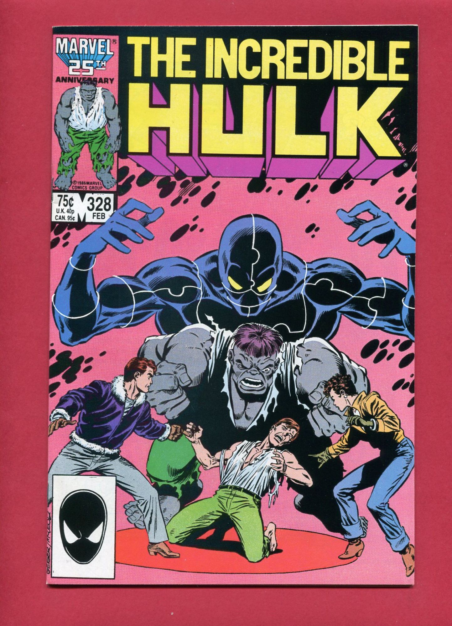 Incredible Hulk #328, Feb 1987, 9.2 NM-