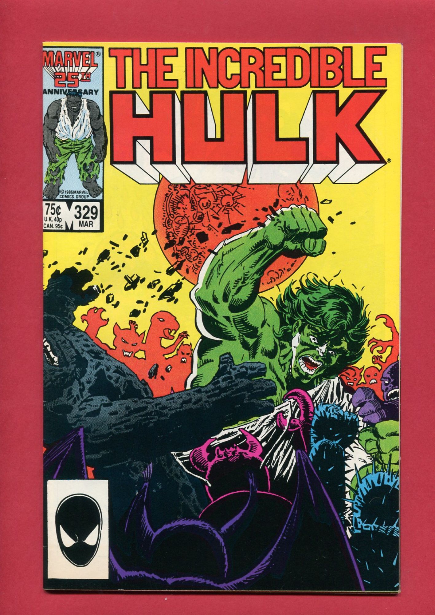 Incredible Hulk #329, Mar 1987, 8.5 VF+