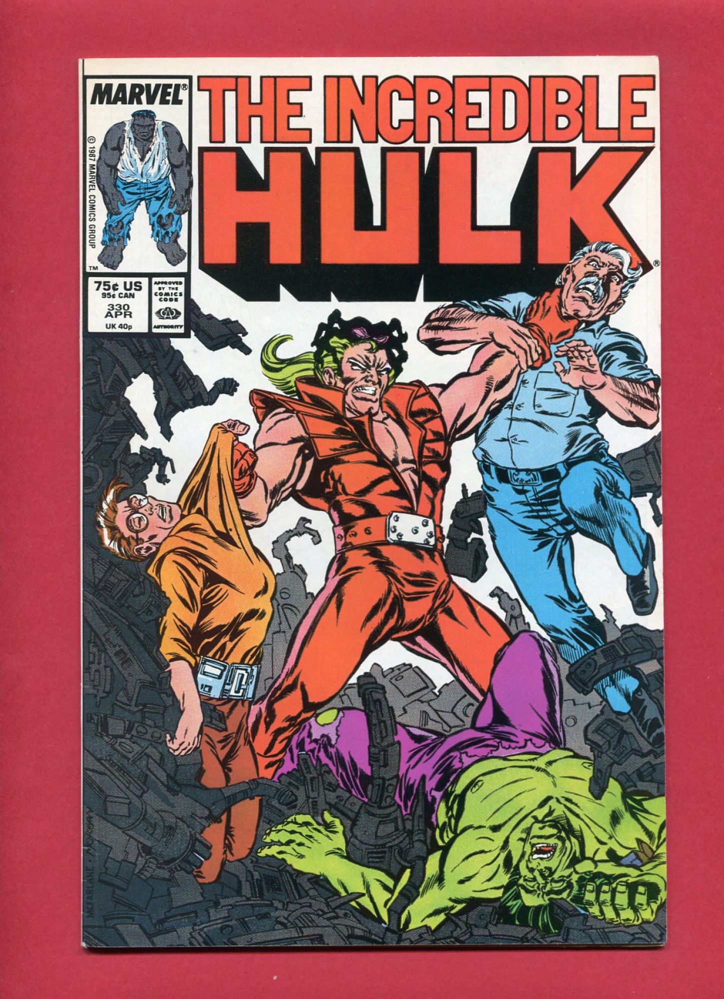 Incredible Hulk #330, Apr 1987, 8.0 VG