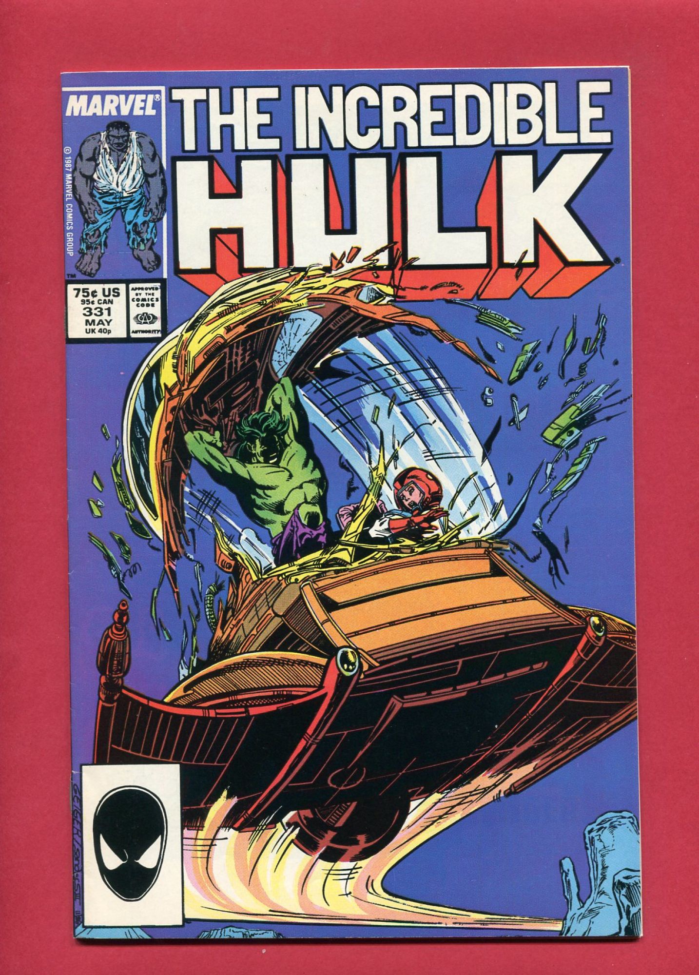 Incredible Hulk #331, May 1987, 8.0 VF