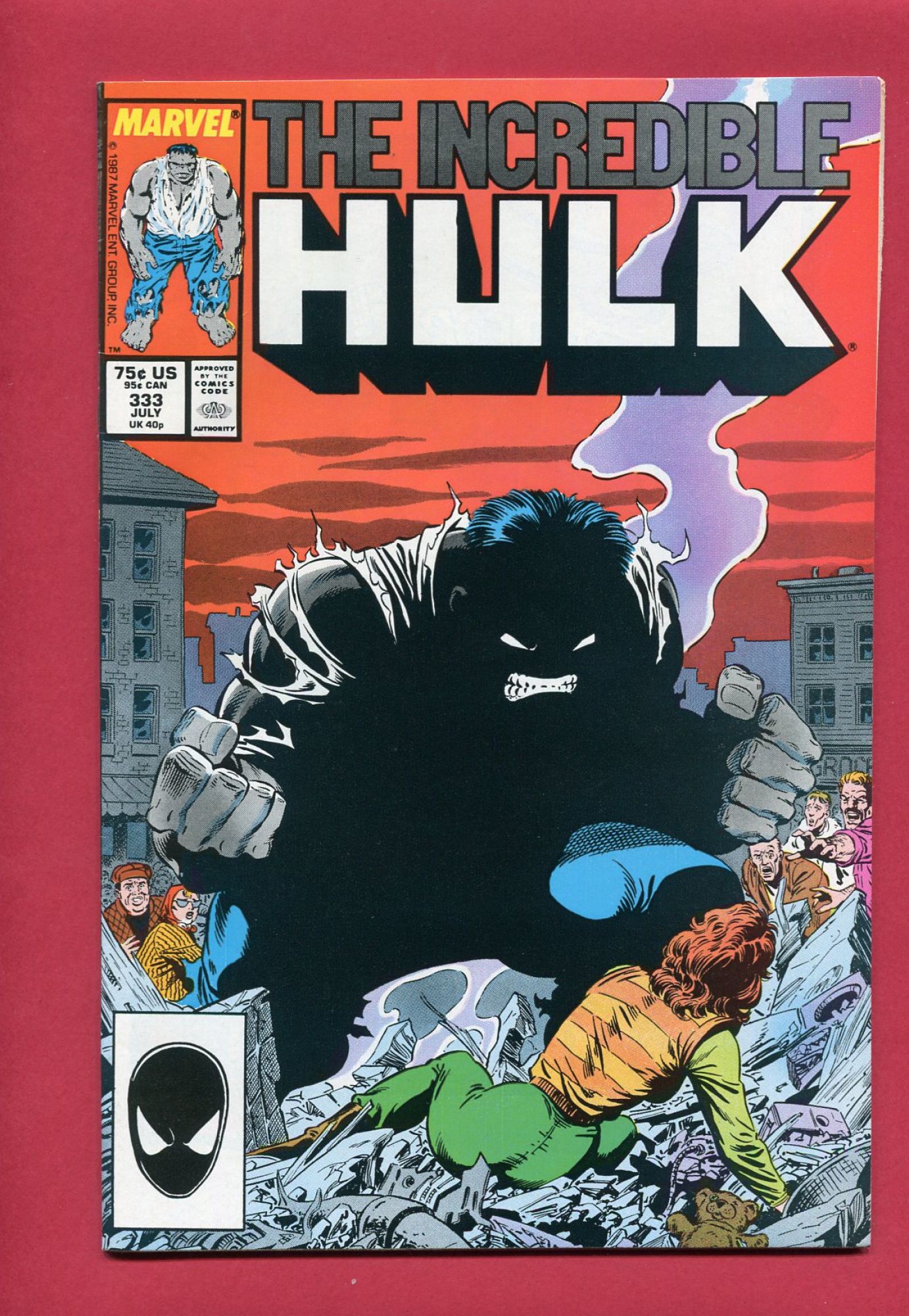 Incredible Hulk #333, Jul 1987, 8.0 VF