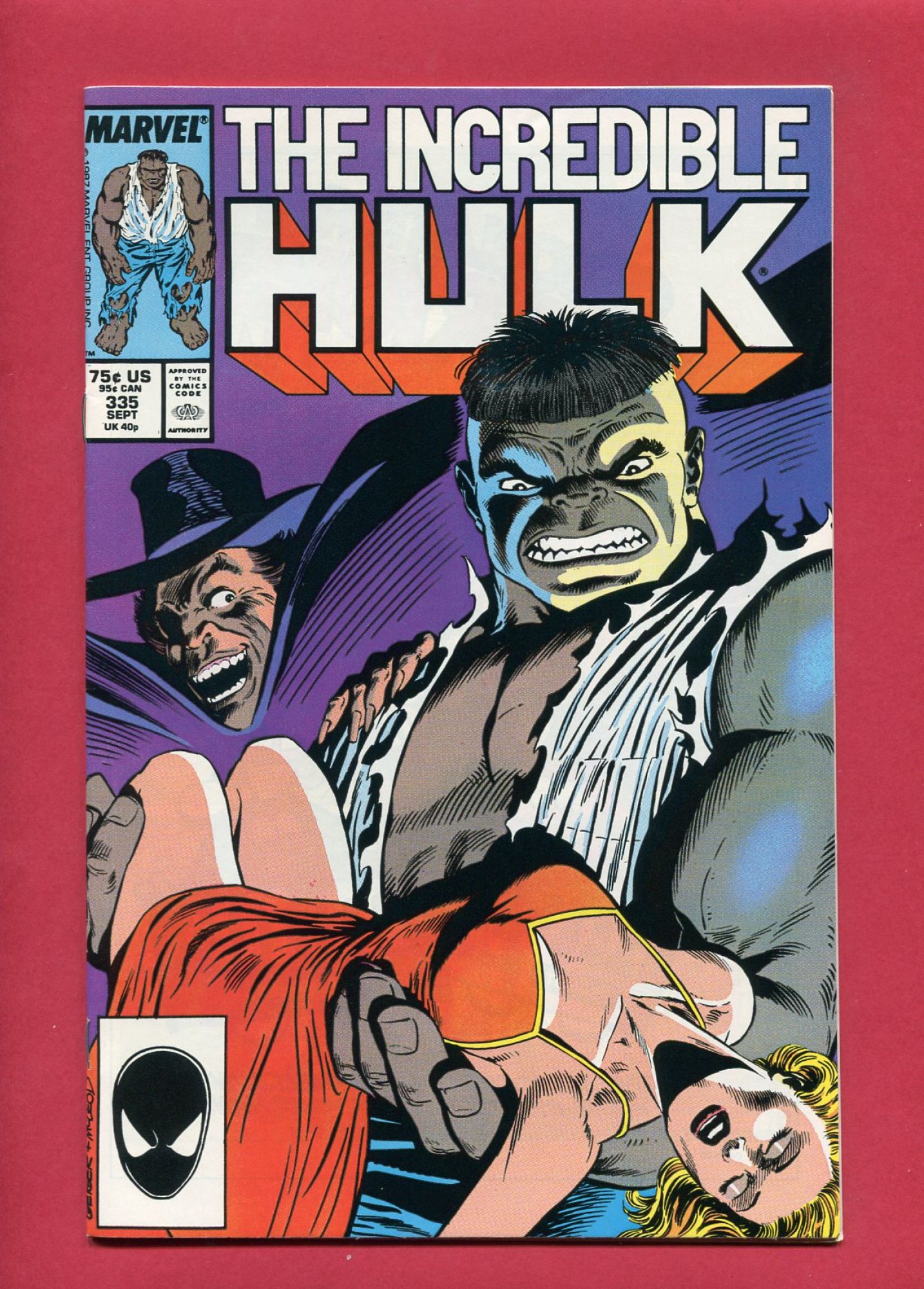 Incredible Hulk #335, Sep 1987, 8.5 VF+
