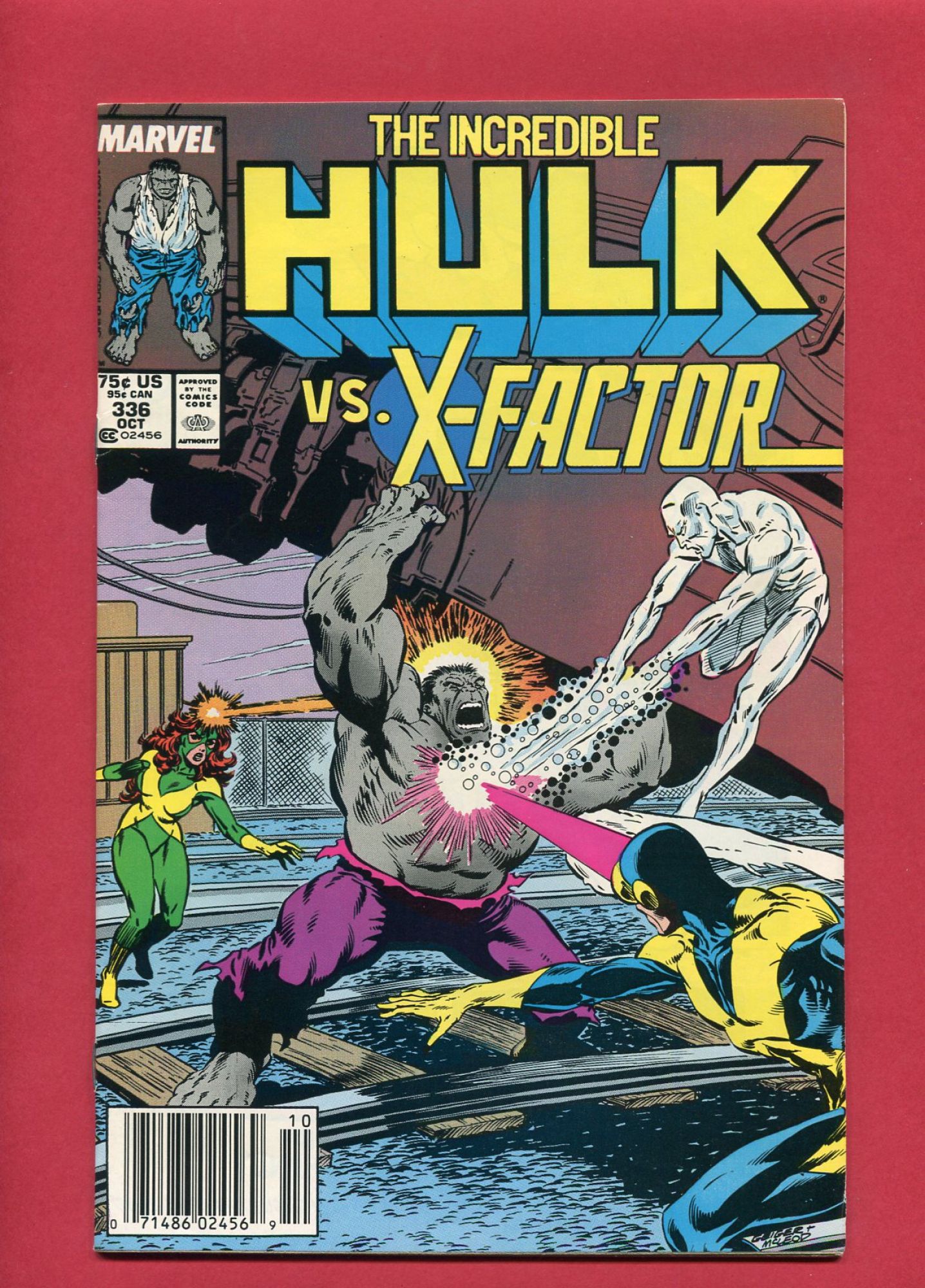 Incredible Hulk #336, Oct 1987, 8.5 VF+