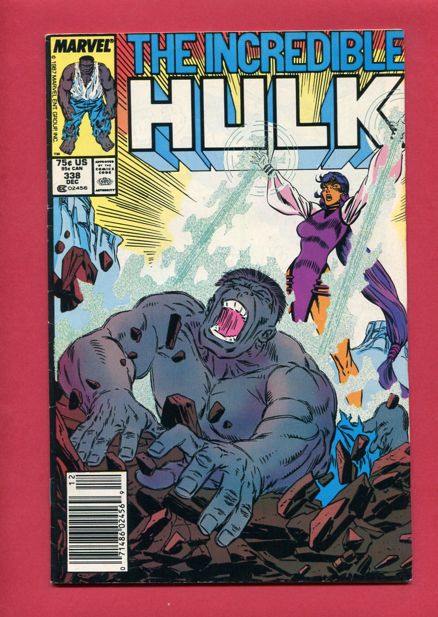 Incredible Hulk #338, Dec 1987, 6.5 FN+