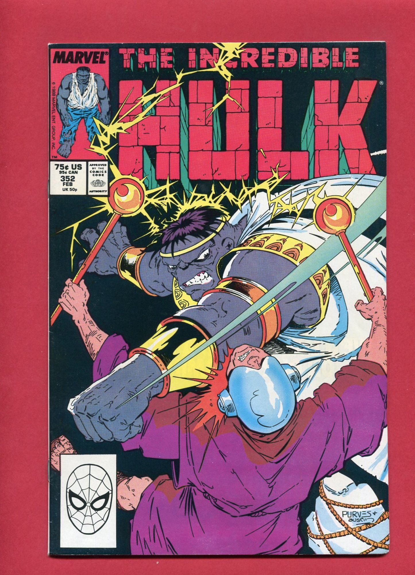 Incredible Hulk #352, Feb 1989, 8.0 VF