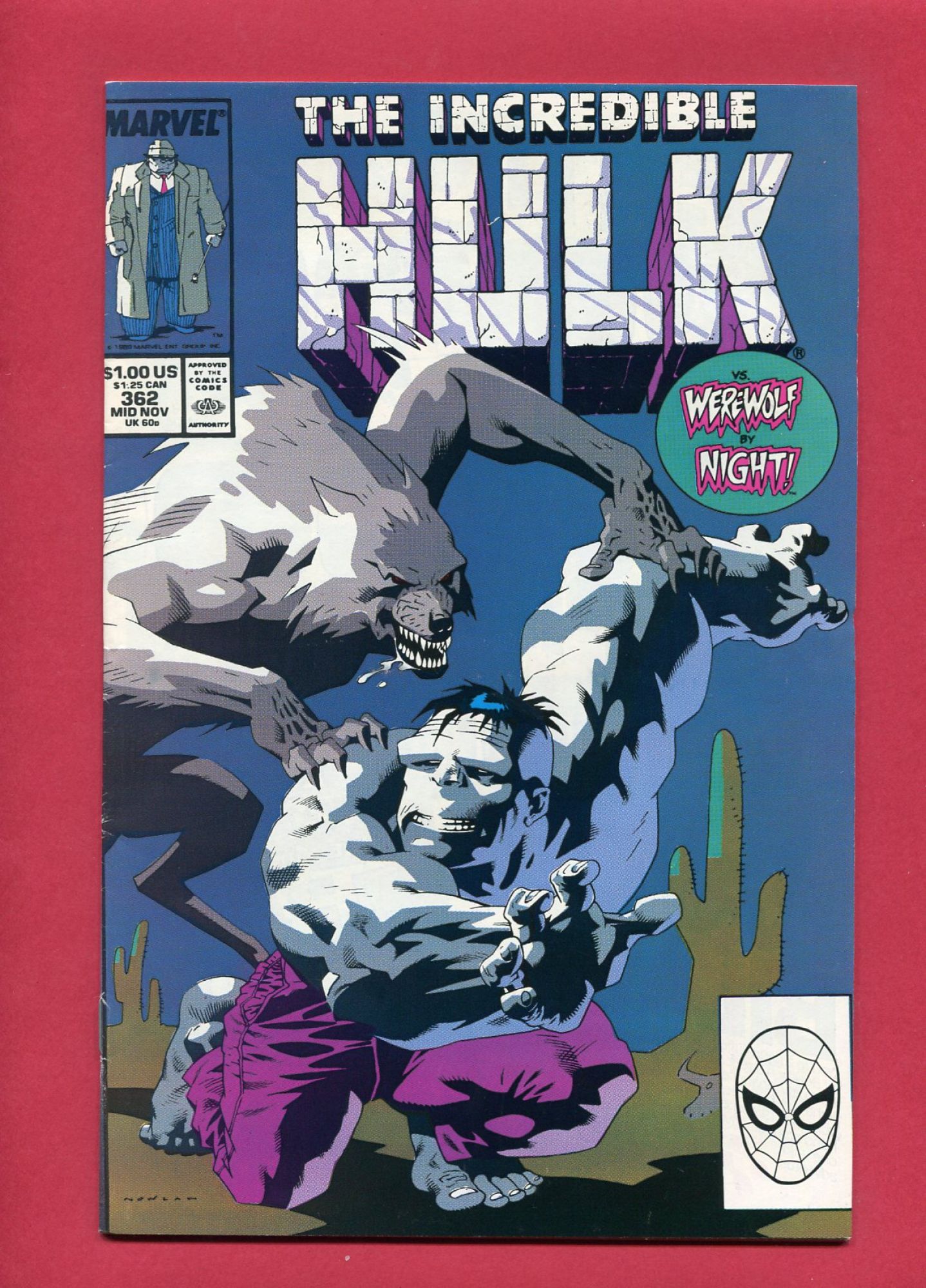 Incredible Hulk #362, Dec 1989, 7.5 VF-