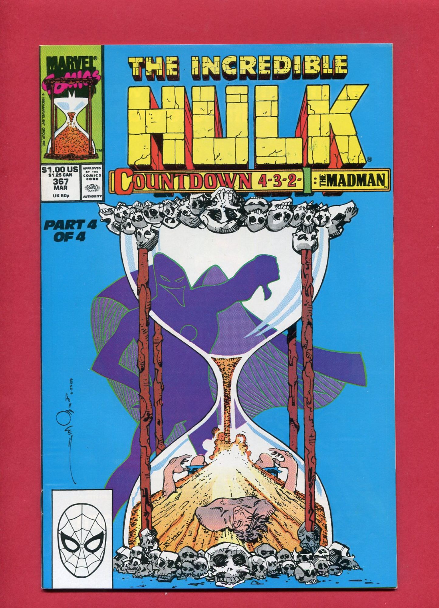 Incredible Hulk #367, Mar 1990, 8.5 VF+