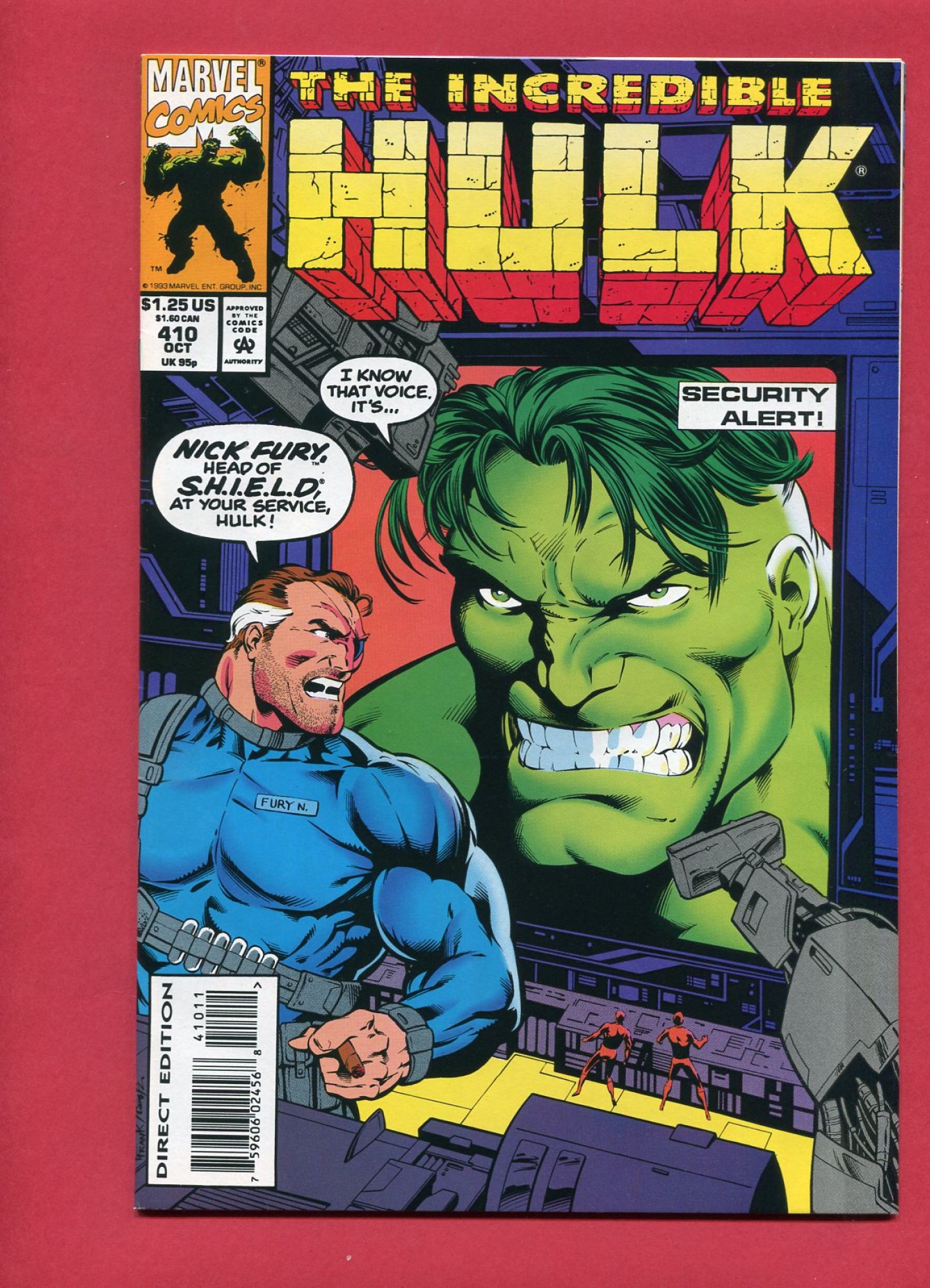 Incredible Hulk #410, Oct 1993, 8.5 VF+