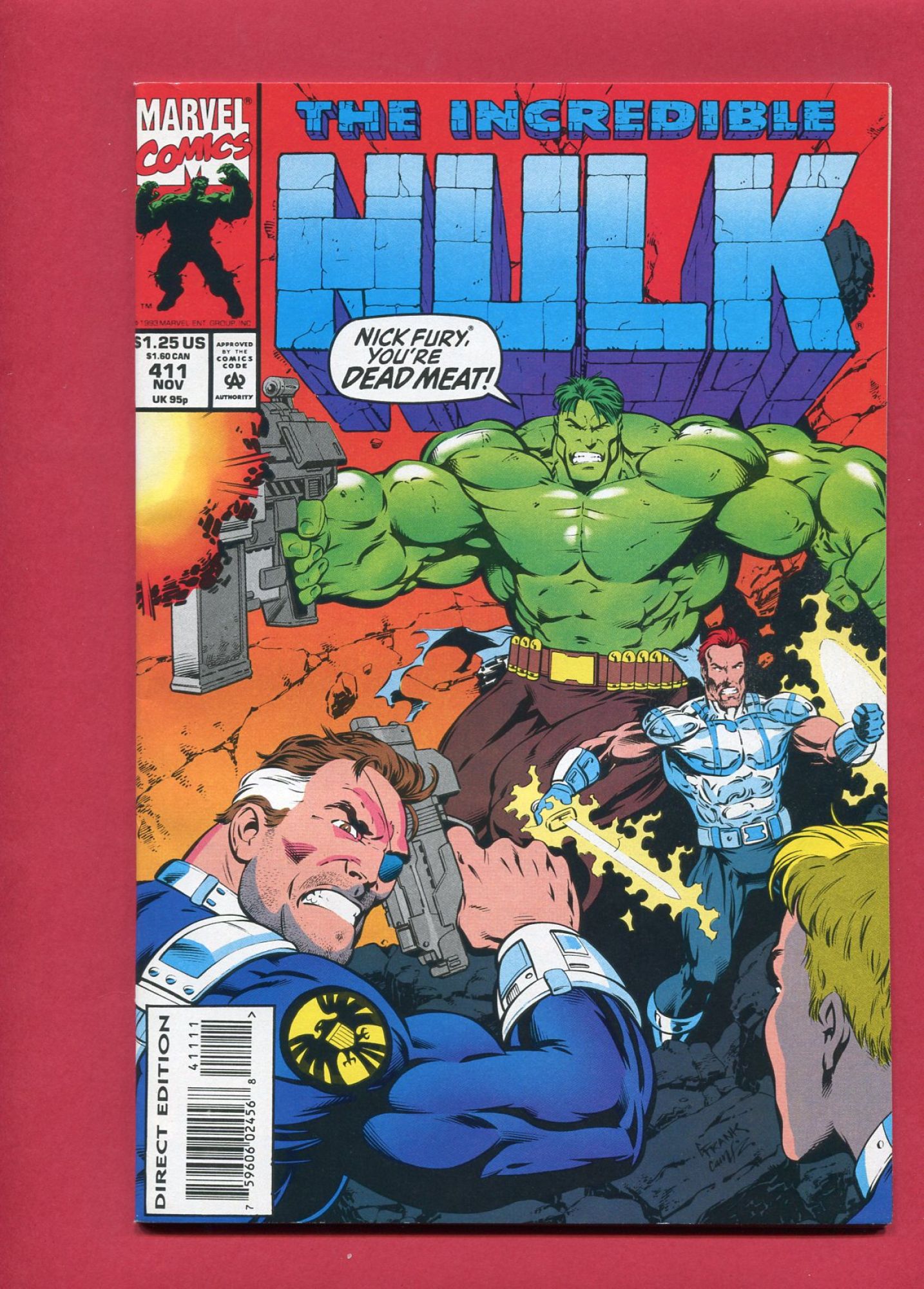 Incredible Hulk #411, Nov 1993, 8.5 VF+