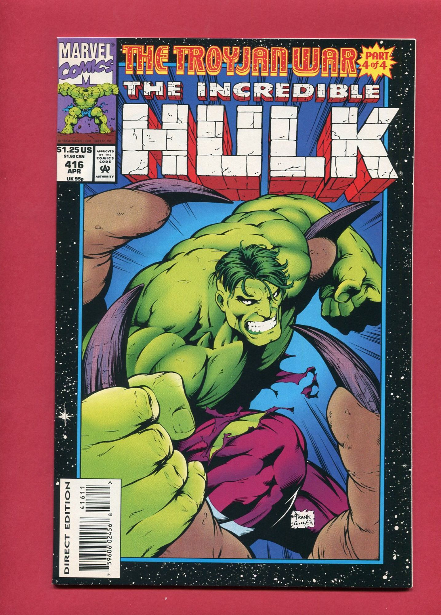 Incredible Hulk #416, Apr 1994, 