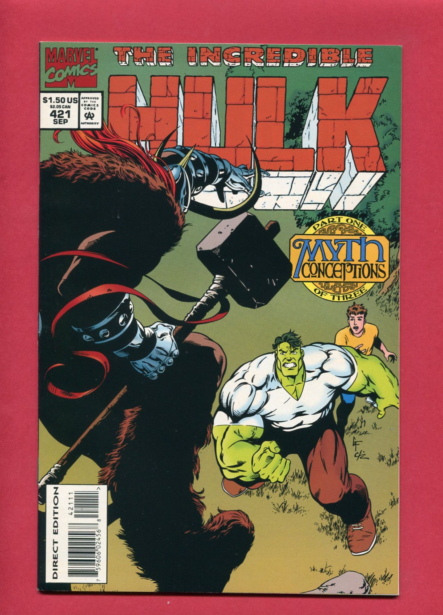 Incredible Hulk #421, Sep 1994, 8.5 VF+