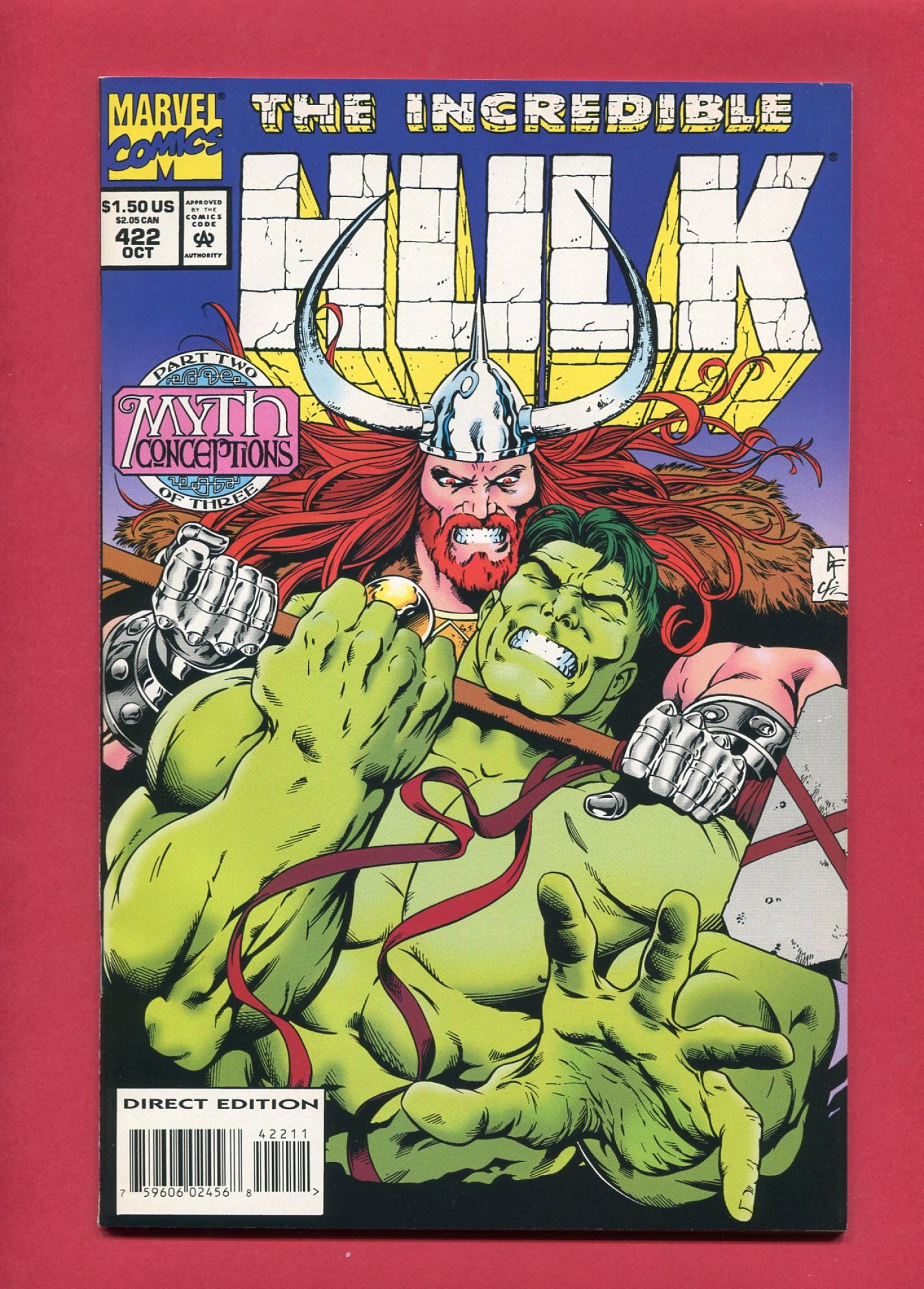 Incredible Hulk #422, Oct 1994, 