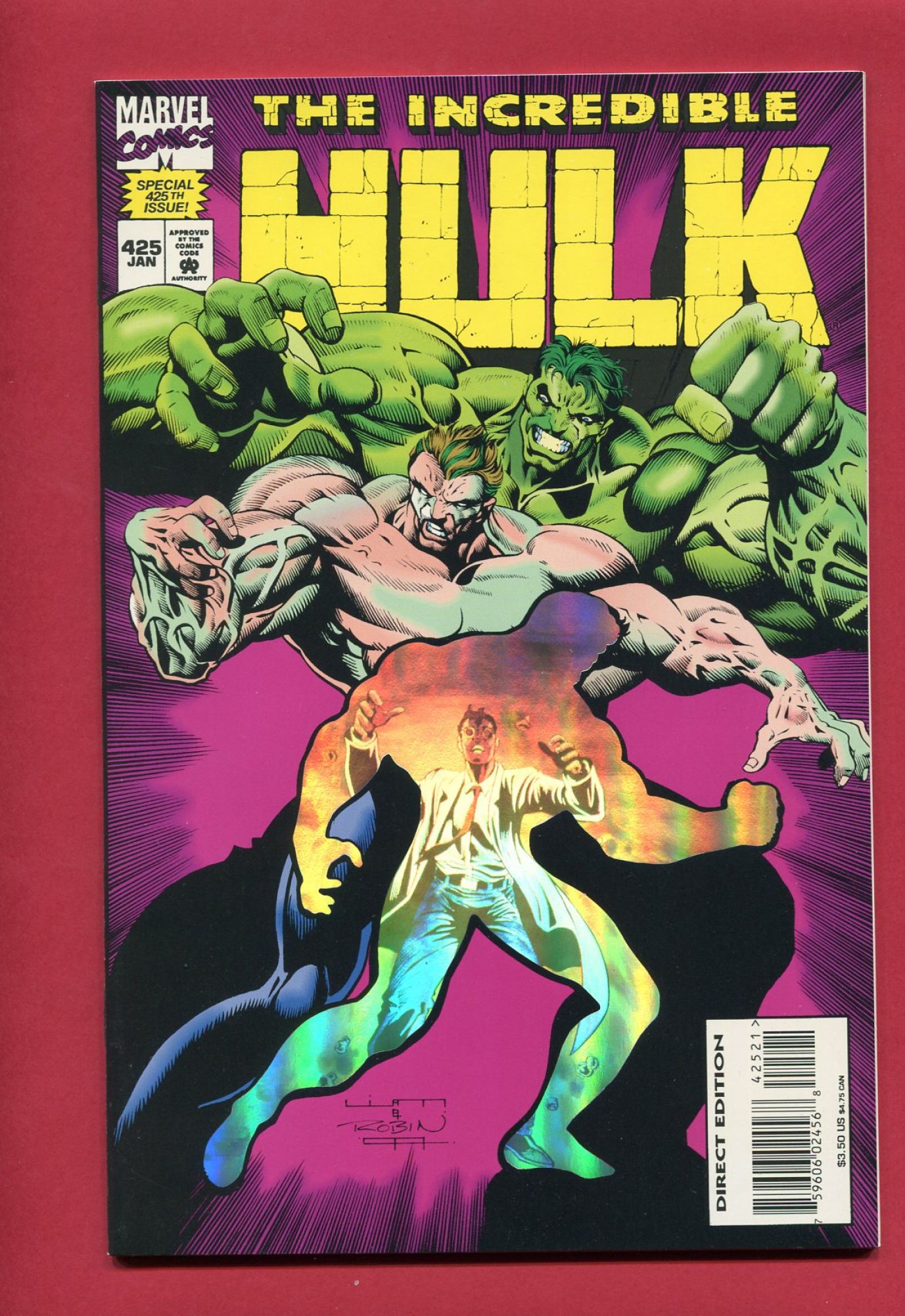 Incredible Hulk #425, Jan 1995, 8.5 VF+