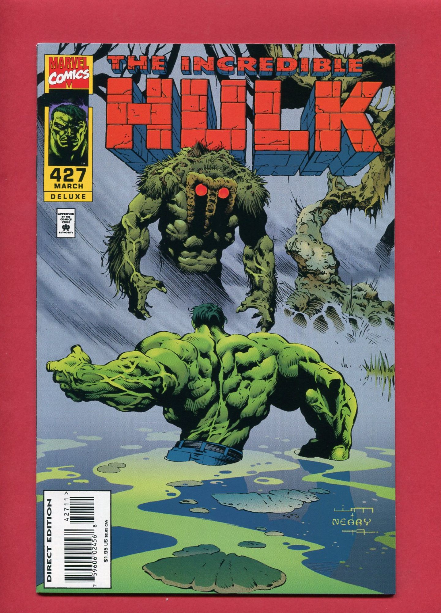 Incredible Hulk #427, Mar 1995, 7.0 FN/VF