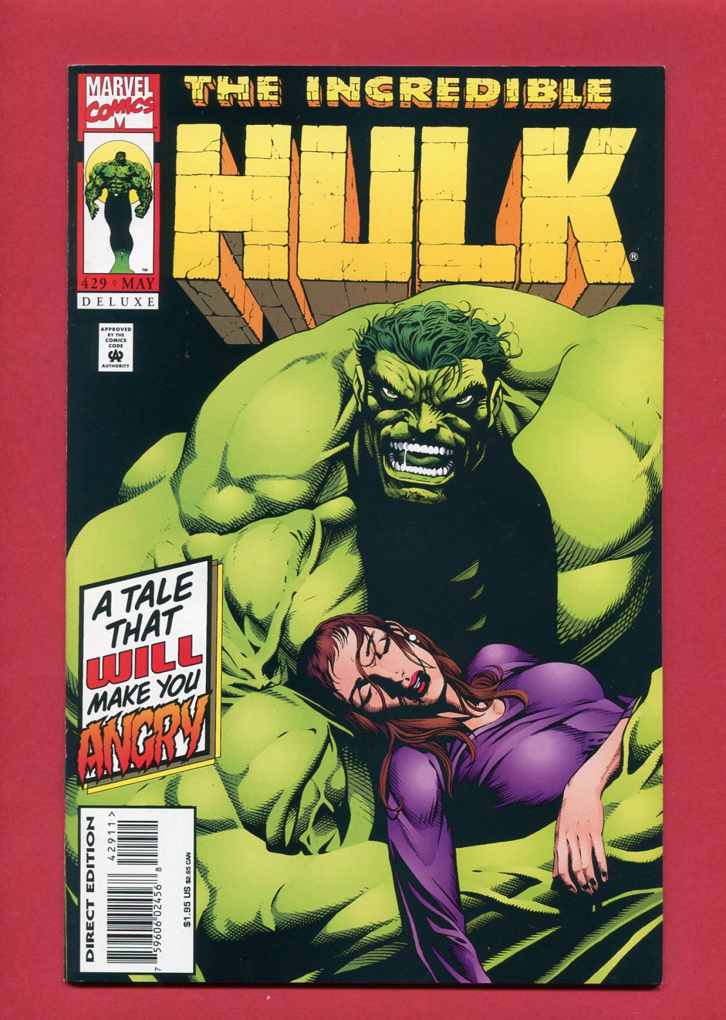 Incredible Hulk #429, May 1995, 7.0 FN/VF