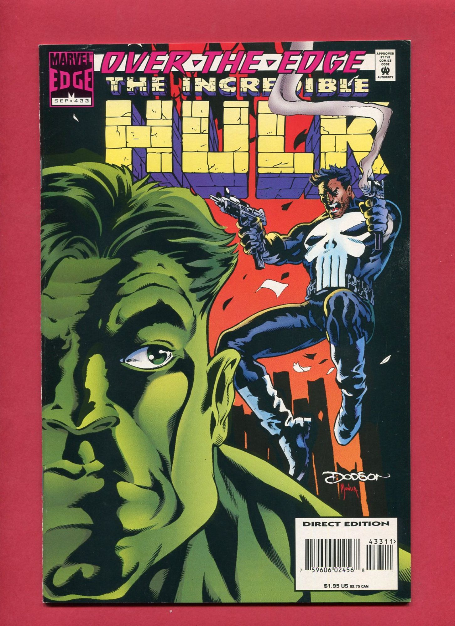 Incredible Hulk #433, Sep 1995, 7.5 VF-