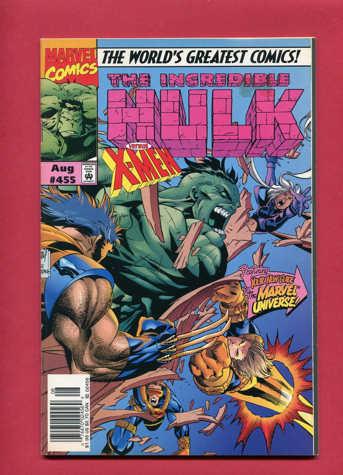 Incredible Hulk #455, Aug 1997, 8.0 VF