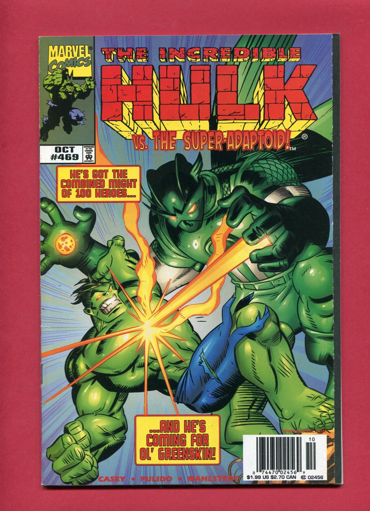 Incredible Hulk #469, Oct 1998, 8.0 VF