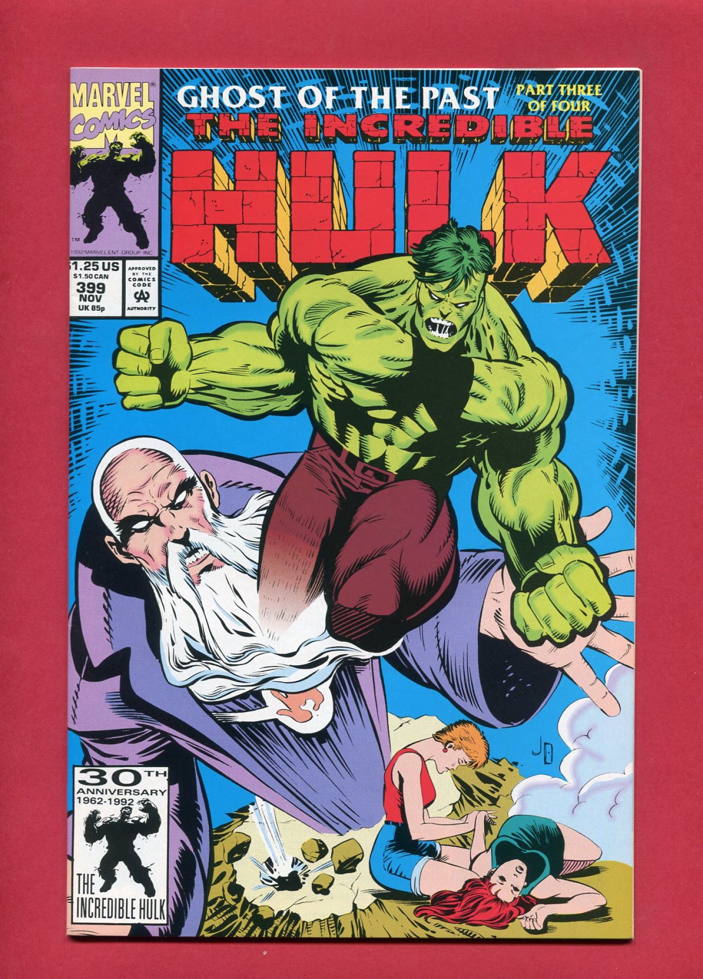 Incredible Hulk #399, Nov 1992, 8.5 VF+