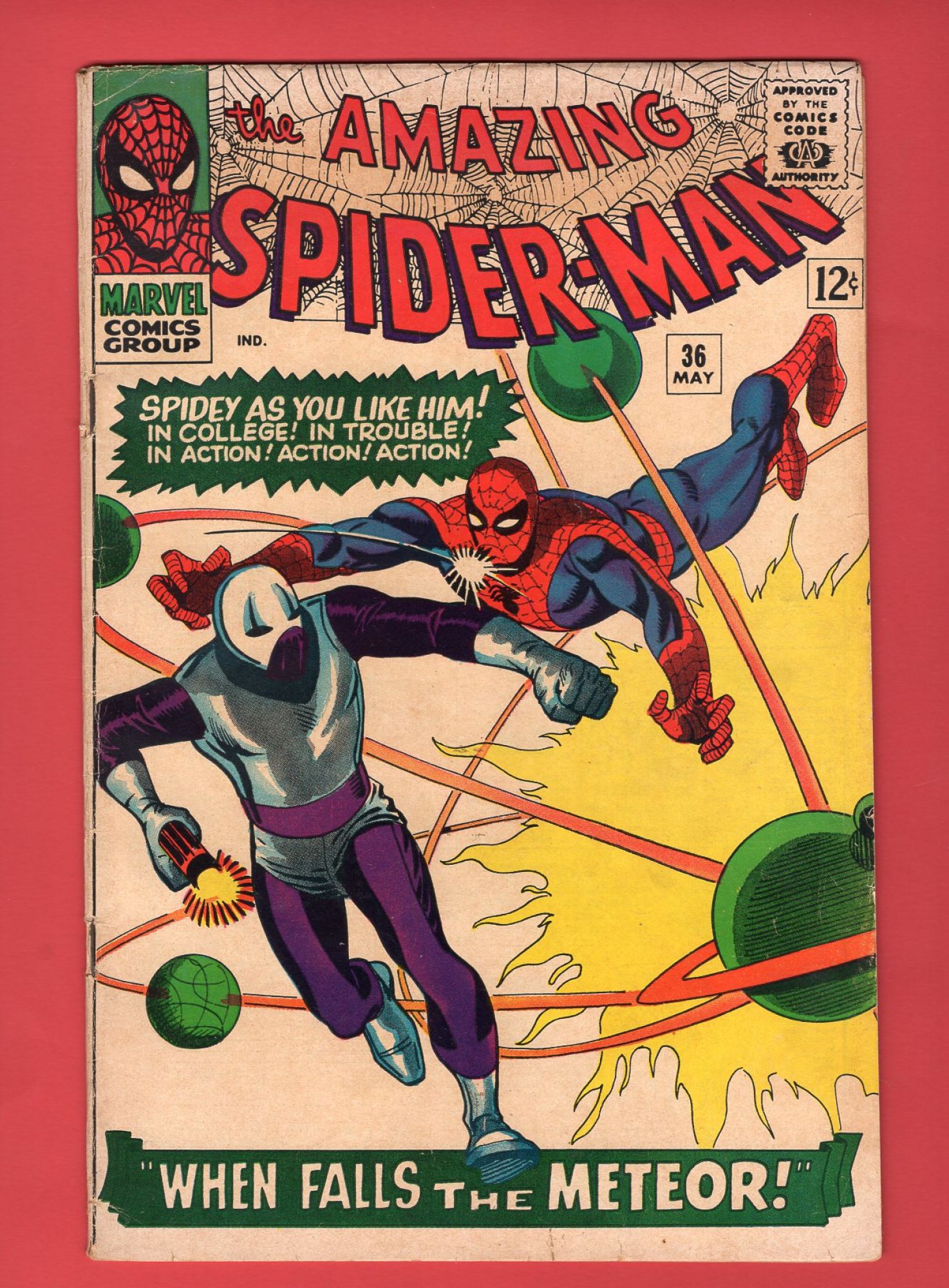 Amazing Spider-Man #36, May 1966, 4.0 VG