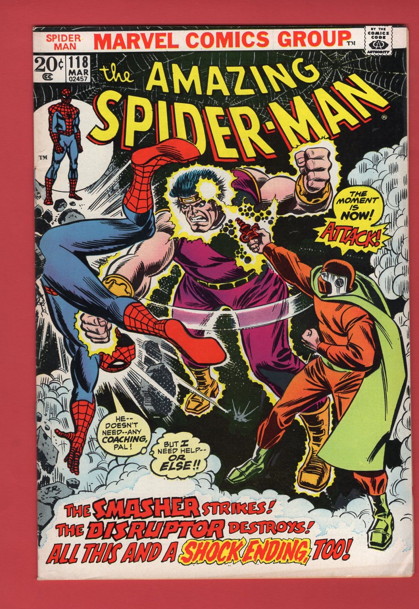 Amazing Spider-Man #118, Mar 1973, 6.0 FN