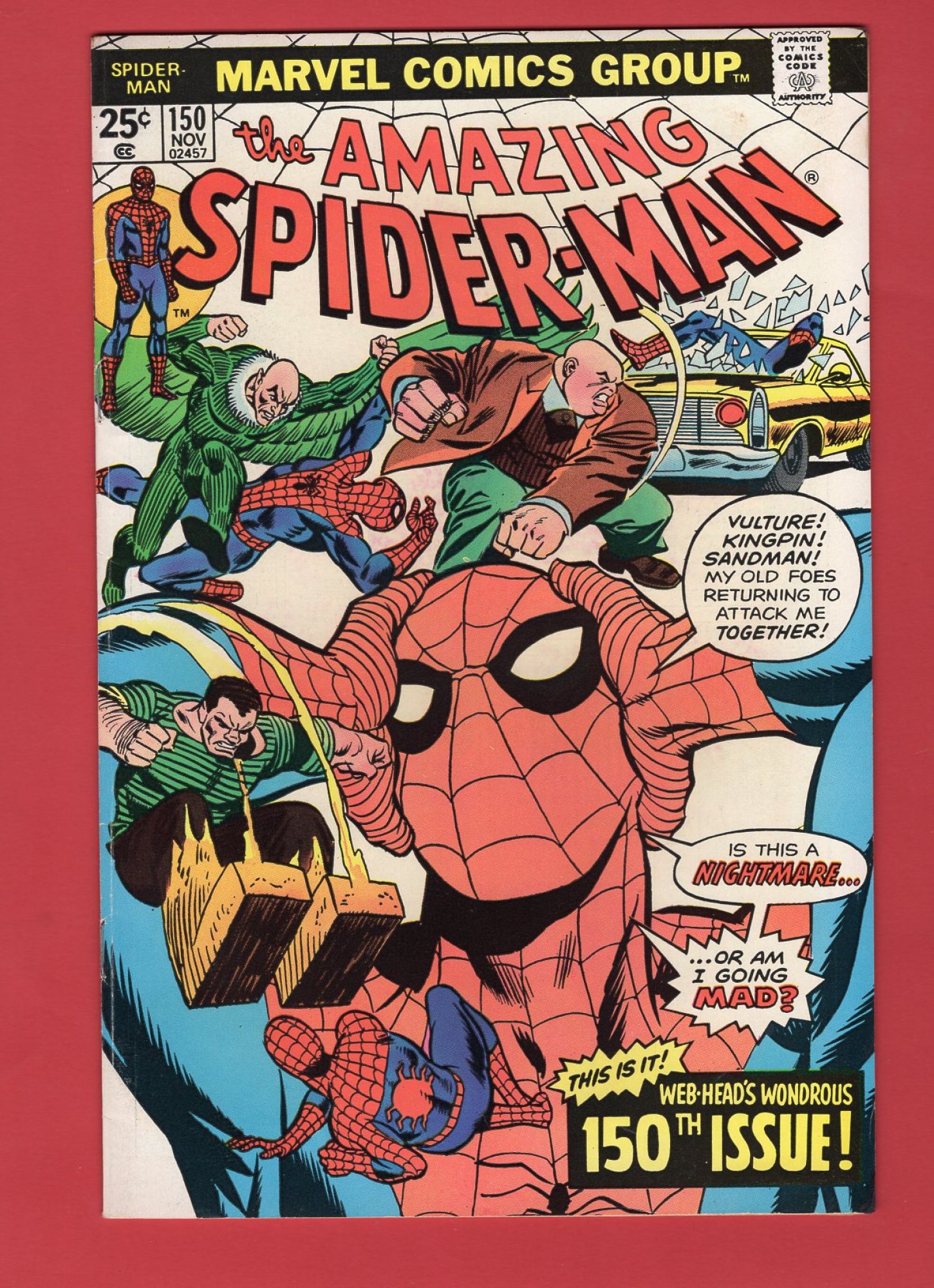 Amazing Spider-Man #150, Nov 1975, 6.5 FN+