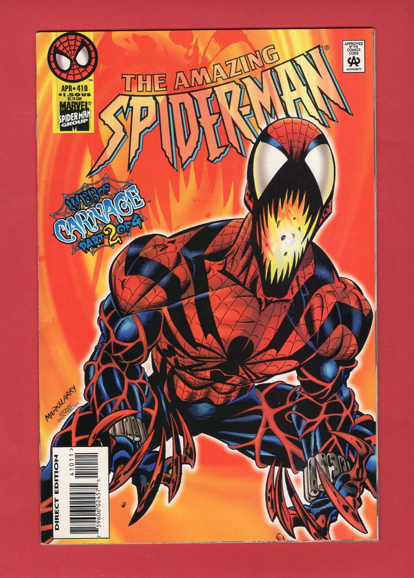 Amazing Spider-Man #410, Apr 1996, 8.5 VF+