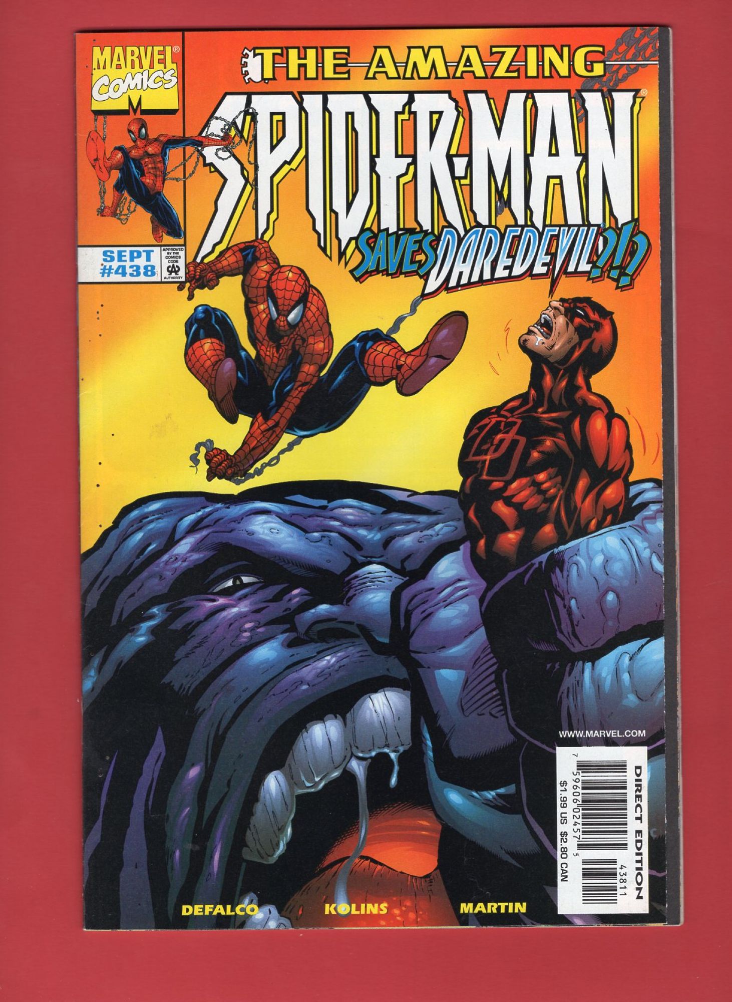 Amazing Spider-Man #438, Sep 1998, 8.0 VF