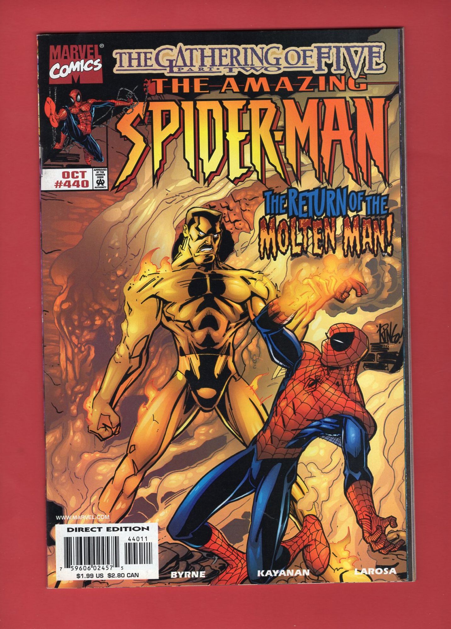 Amazing Spider-Man #440, Oct 1998, 8.5 VF+
