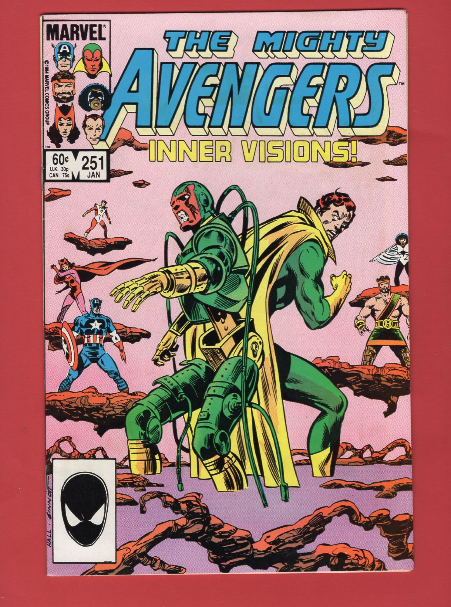 Avengers #251, Jan 1985, 7.5 VF-