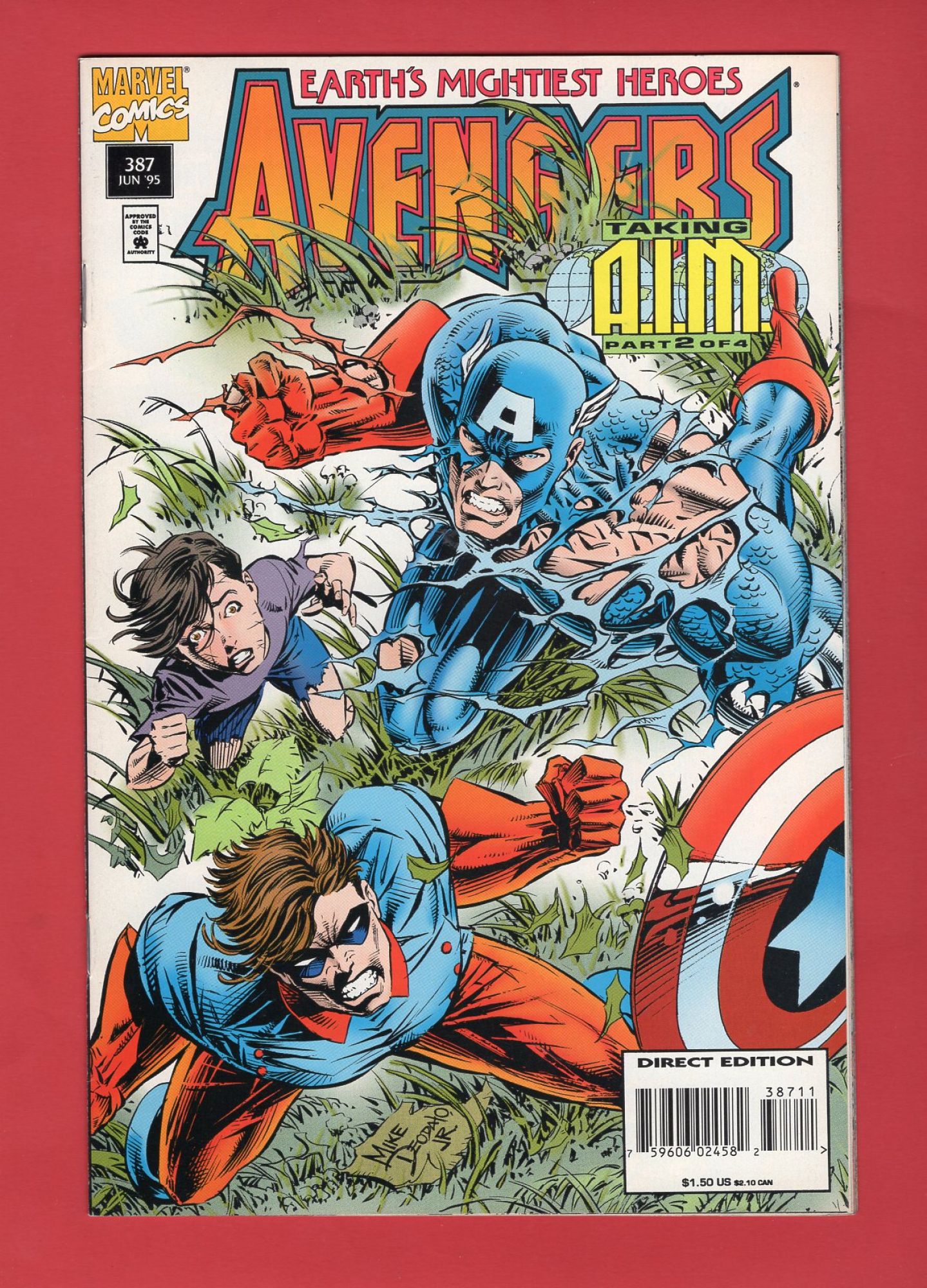 Avengers #387, Jun 1995, 9.2 NM-