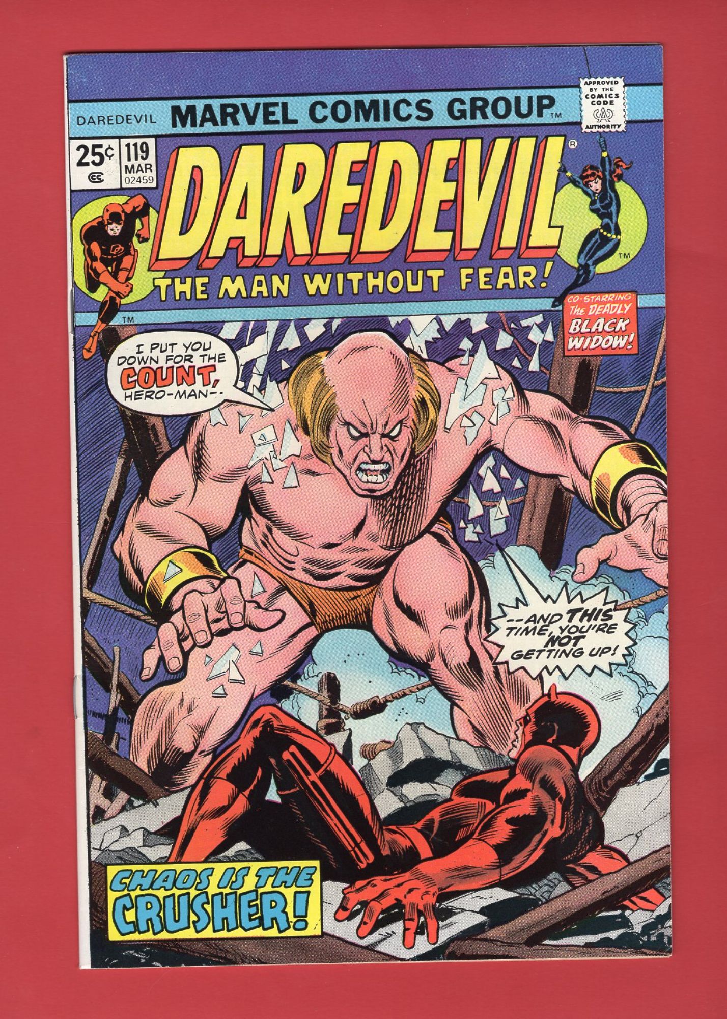 Daredevil #119, Mar 1975, 8.5 VF+
