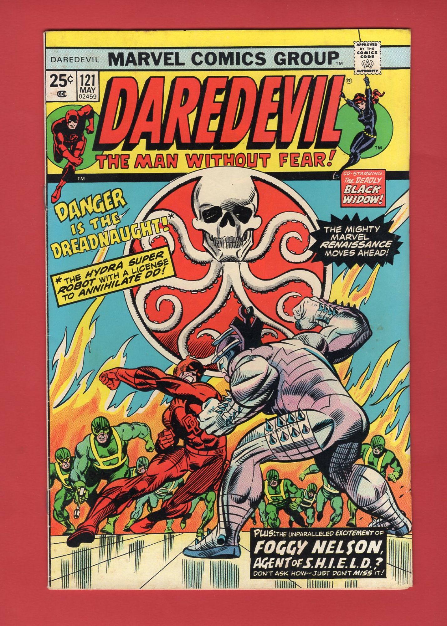 Daredevil #121, May 1975, 6.5 FN+