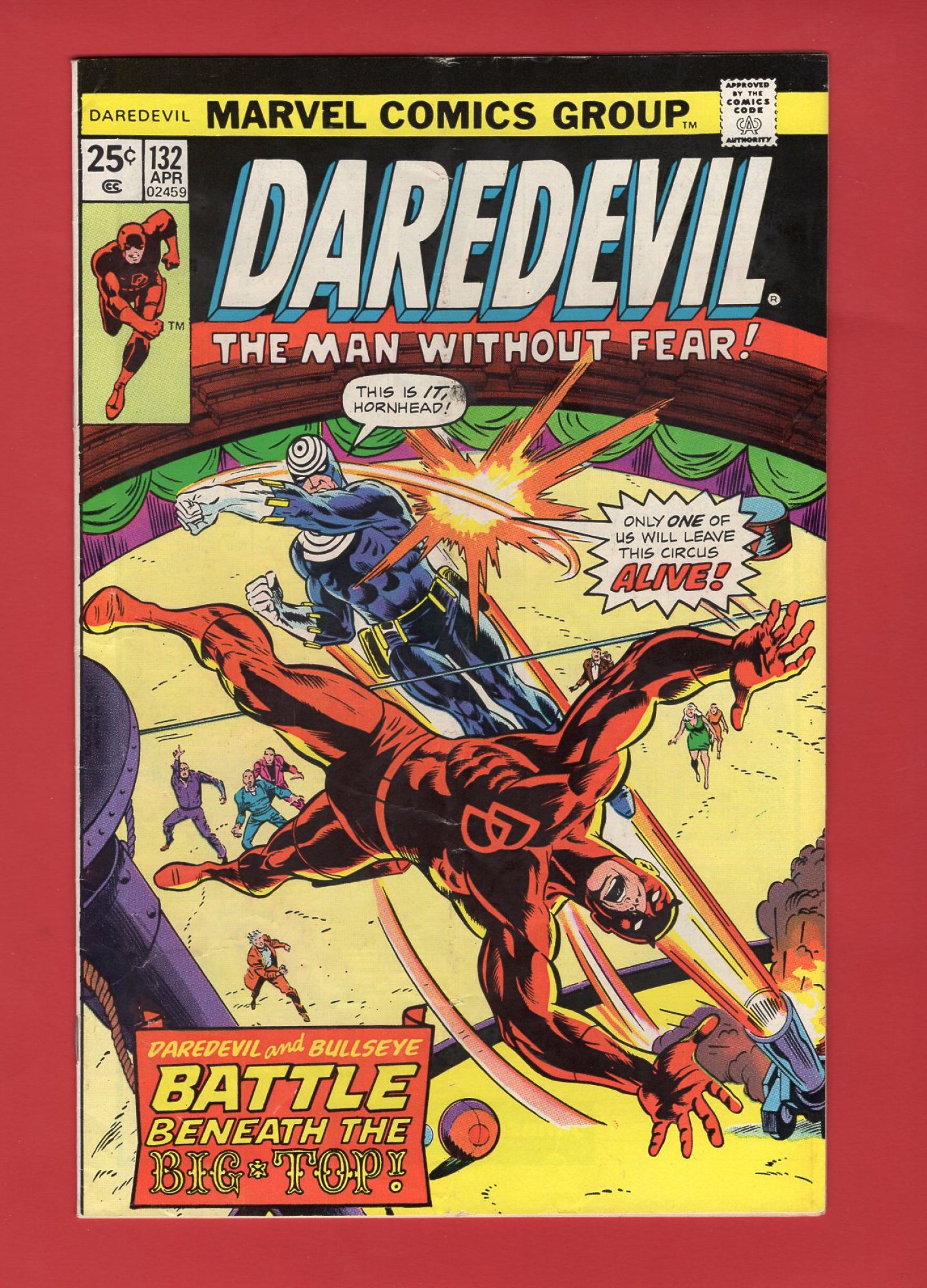 Daredevil #132, Apr 1976, 5.5 Fine-