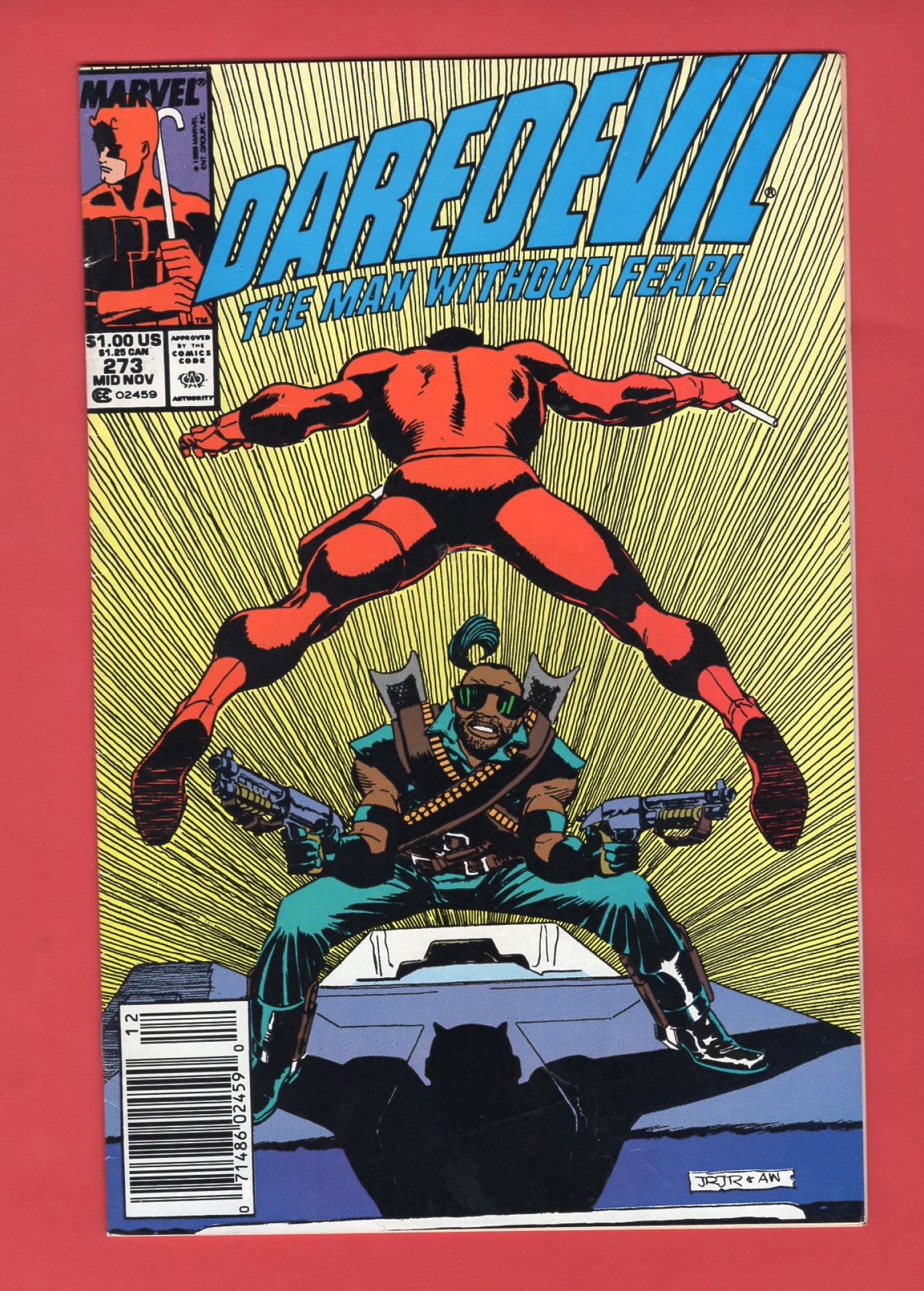Daredevil #273, Nov 1989, 6.5 FN+ Newsstand