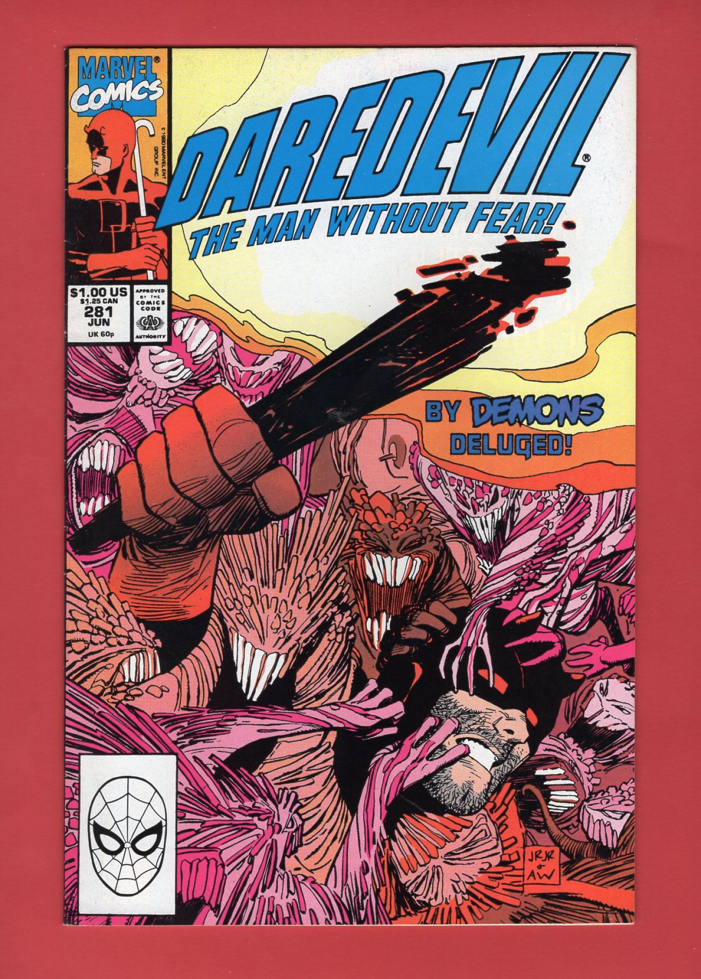 Daredevil #281, Jun 1990, 8.0 VF