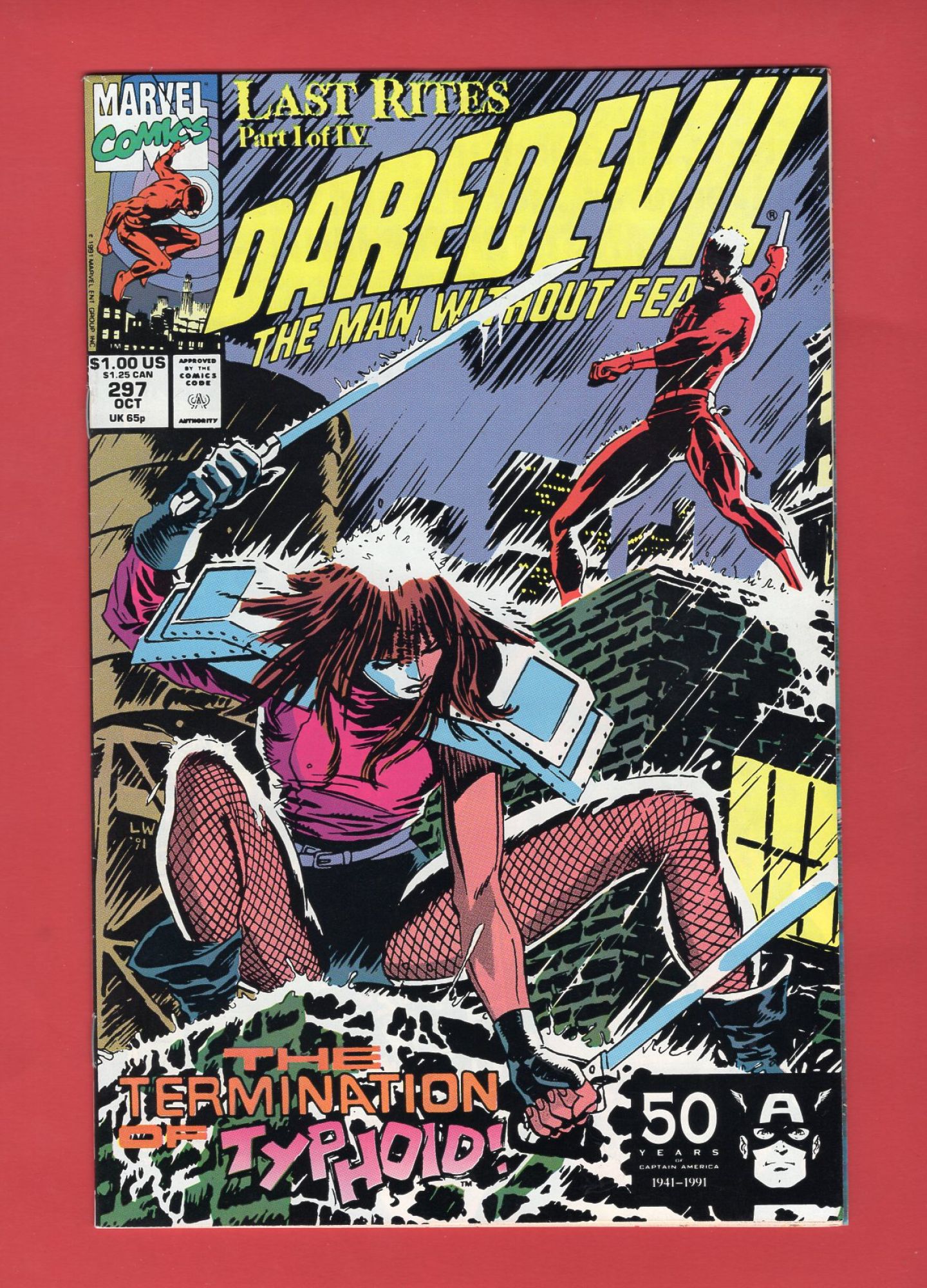 Daredevil #297, Oct 1991, 8.0 VF