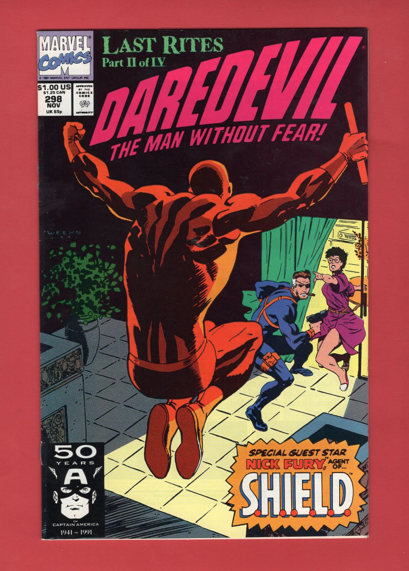 Daredevil #298, Nov 1991, 8.0 VF