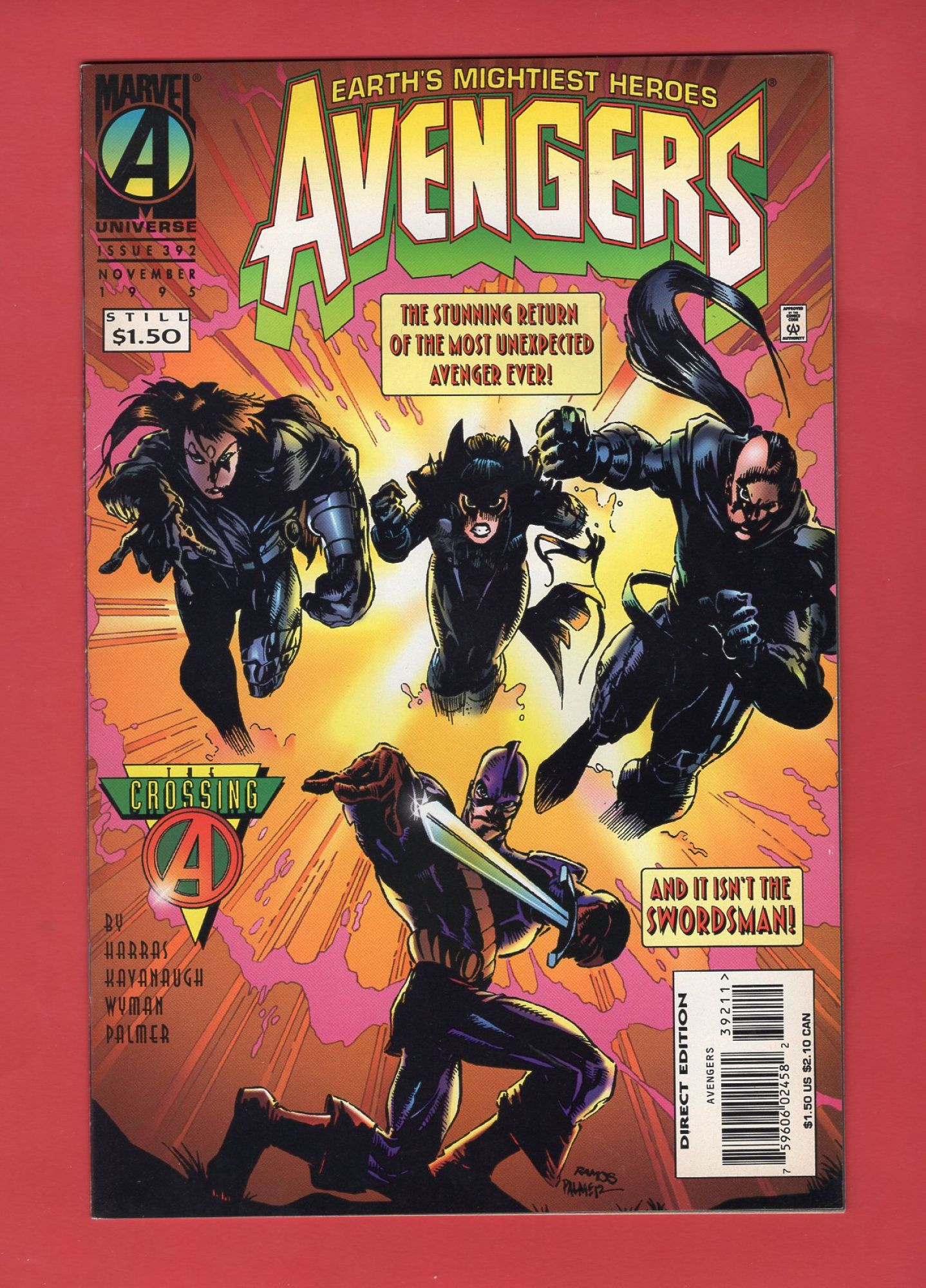 Avengers #392, Nov 1995, 8.5 VF+