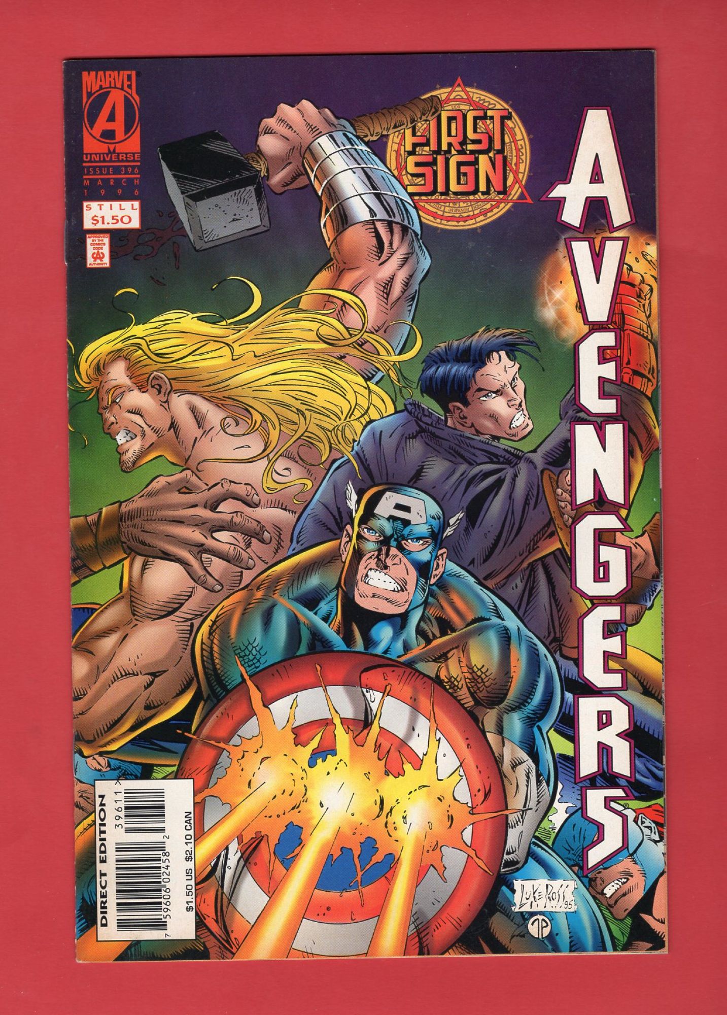 Avengers #396, Mar 1996, 9.2 NM-