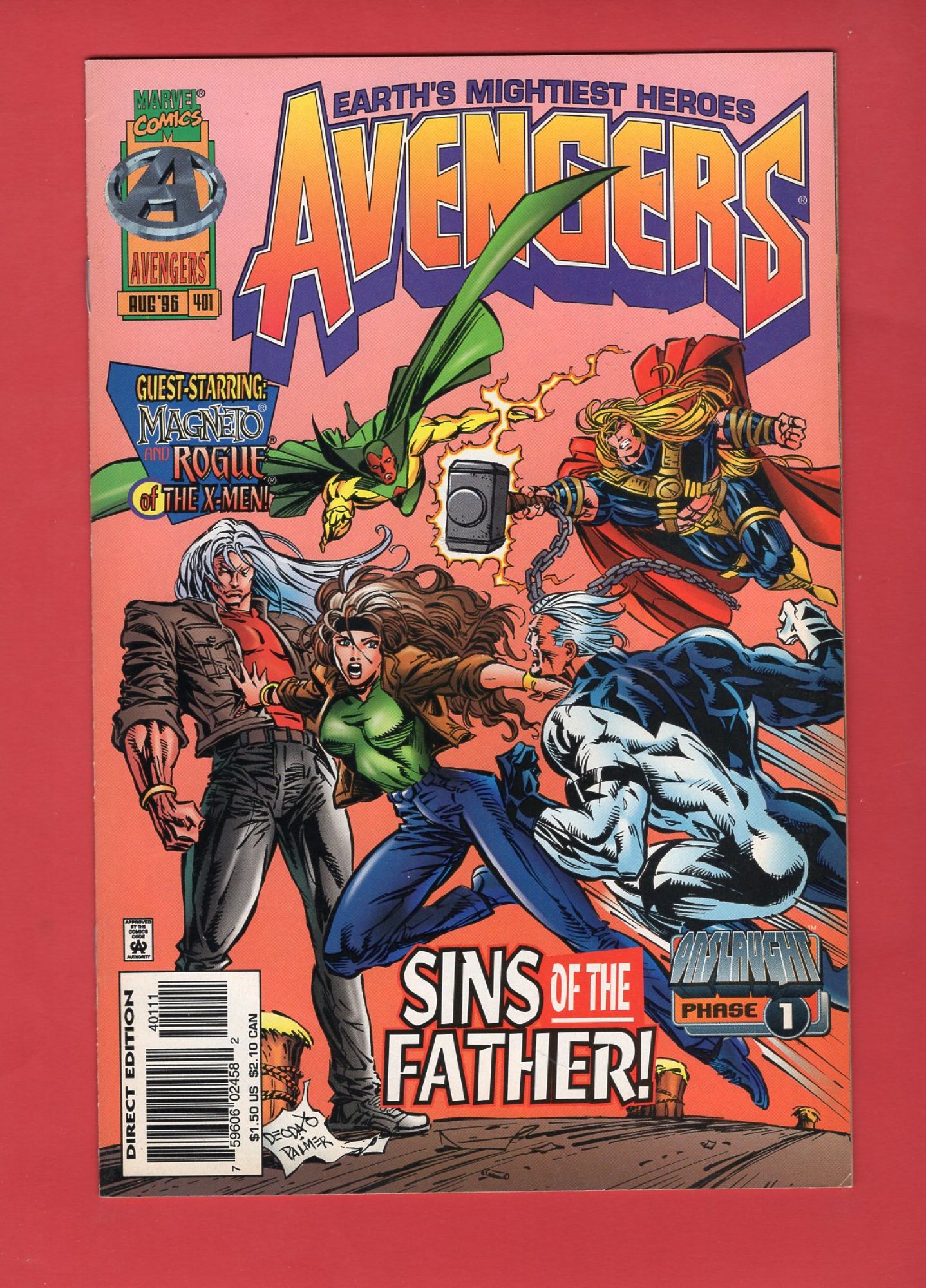 Avengers #401, Aug 1996, 