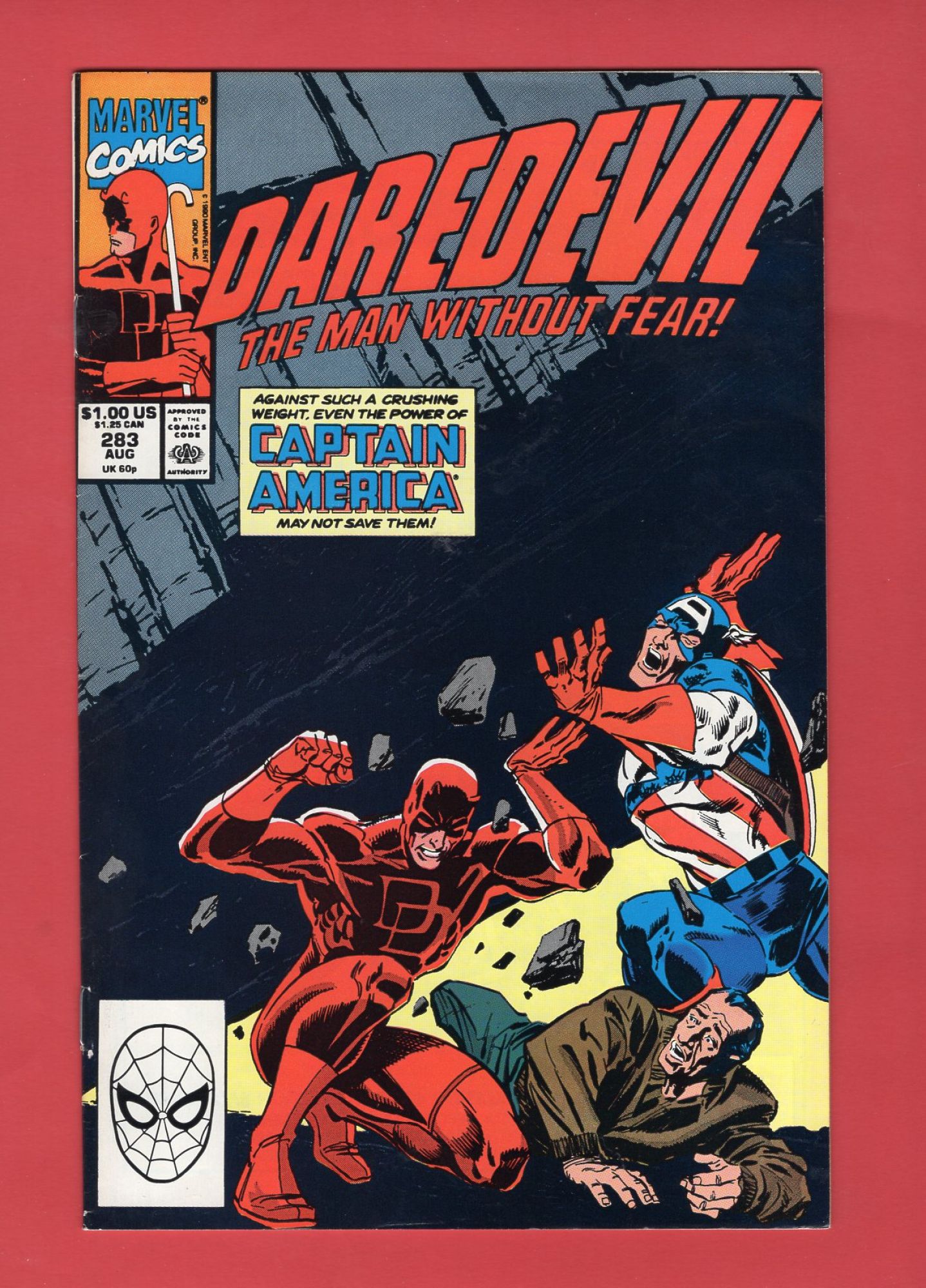 Daredevil #283, Aug 1990, 8.0 VF