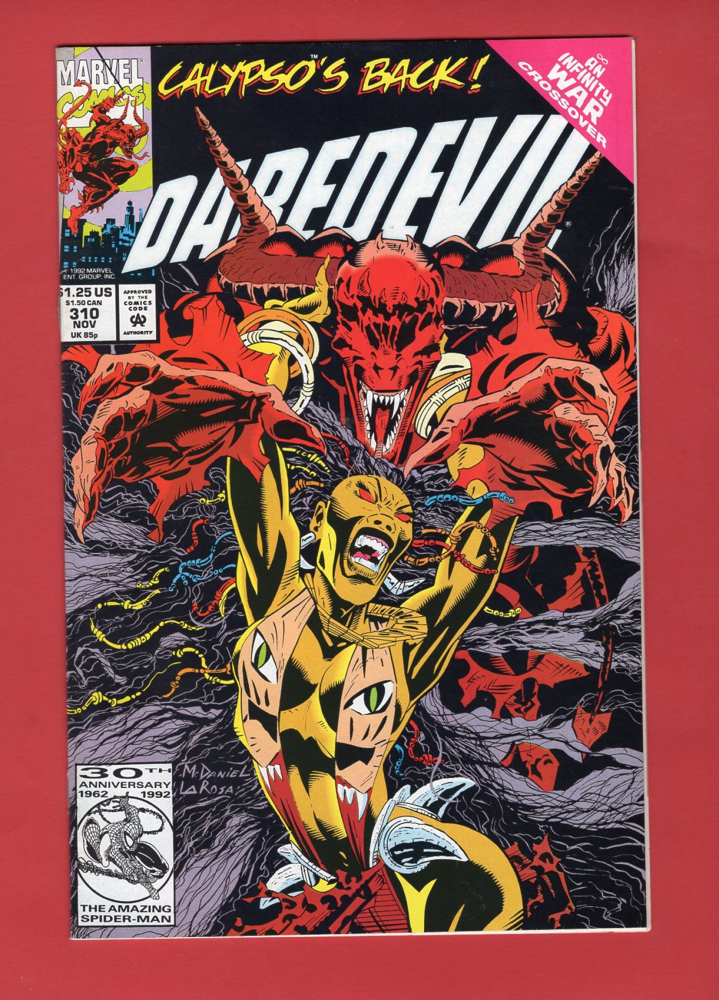 Daredevil #310, Nov 1992, 8.0 VF