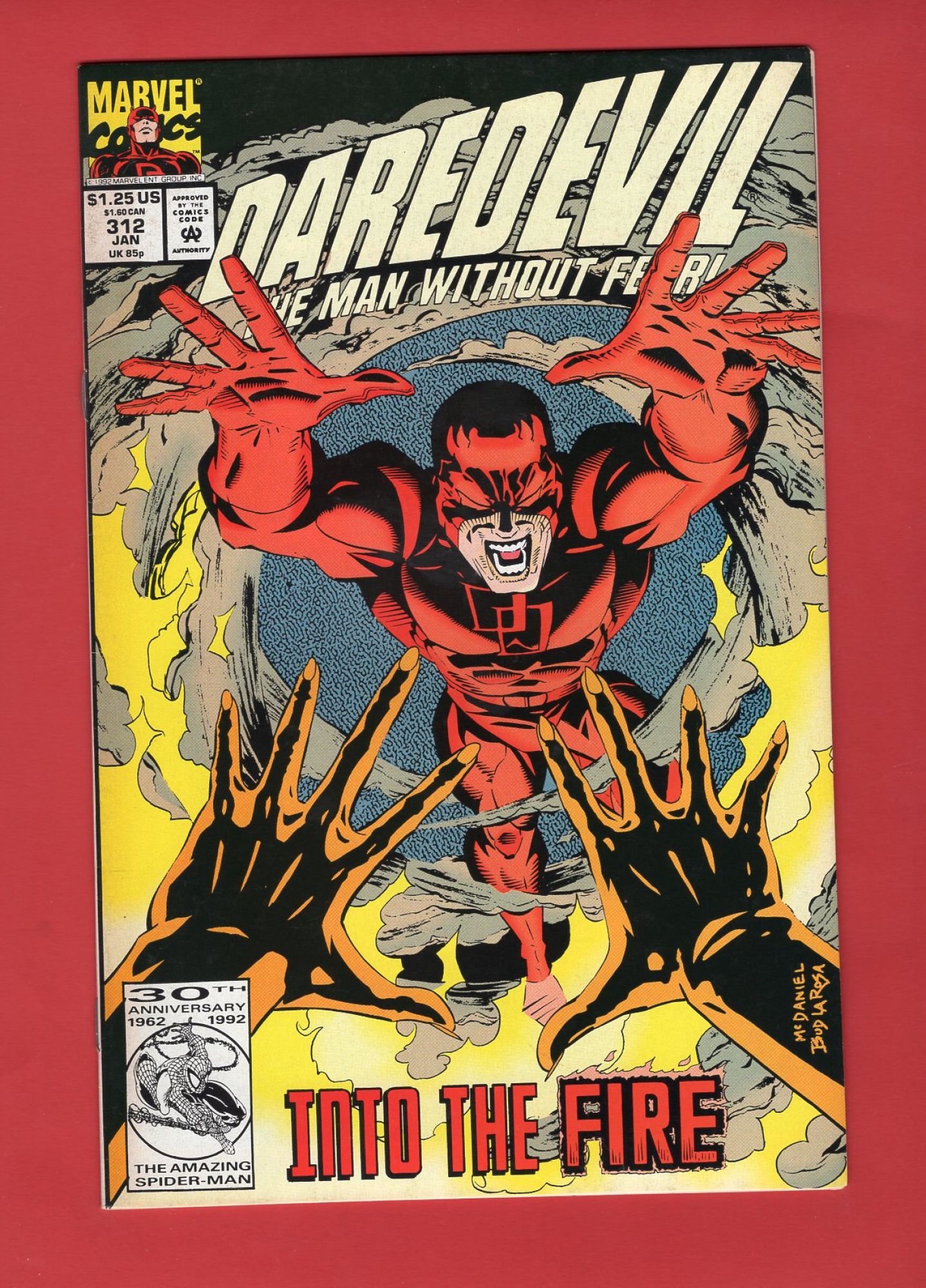 Daredevil #312, Jan 1993, 8.0 VF