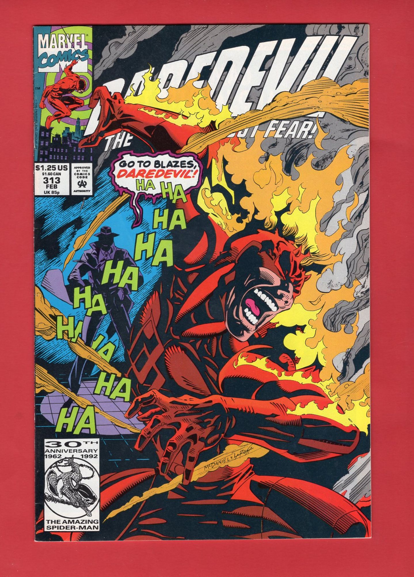 Daredevil #313, Feb 1993, 8.0 VF