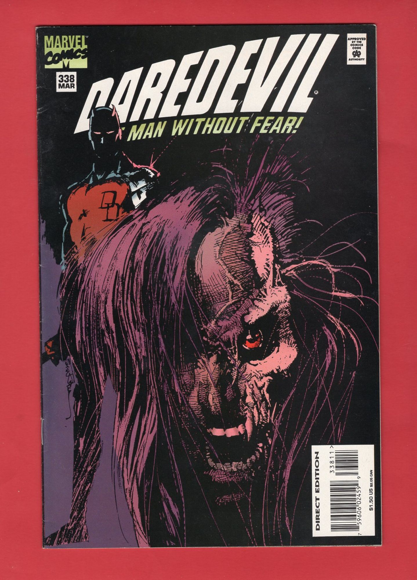Daredevil #338, Mar 1995, 7.5 VF-