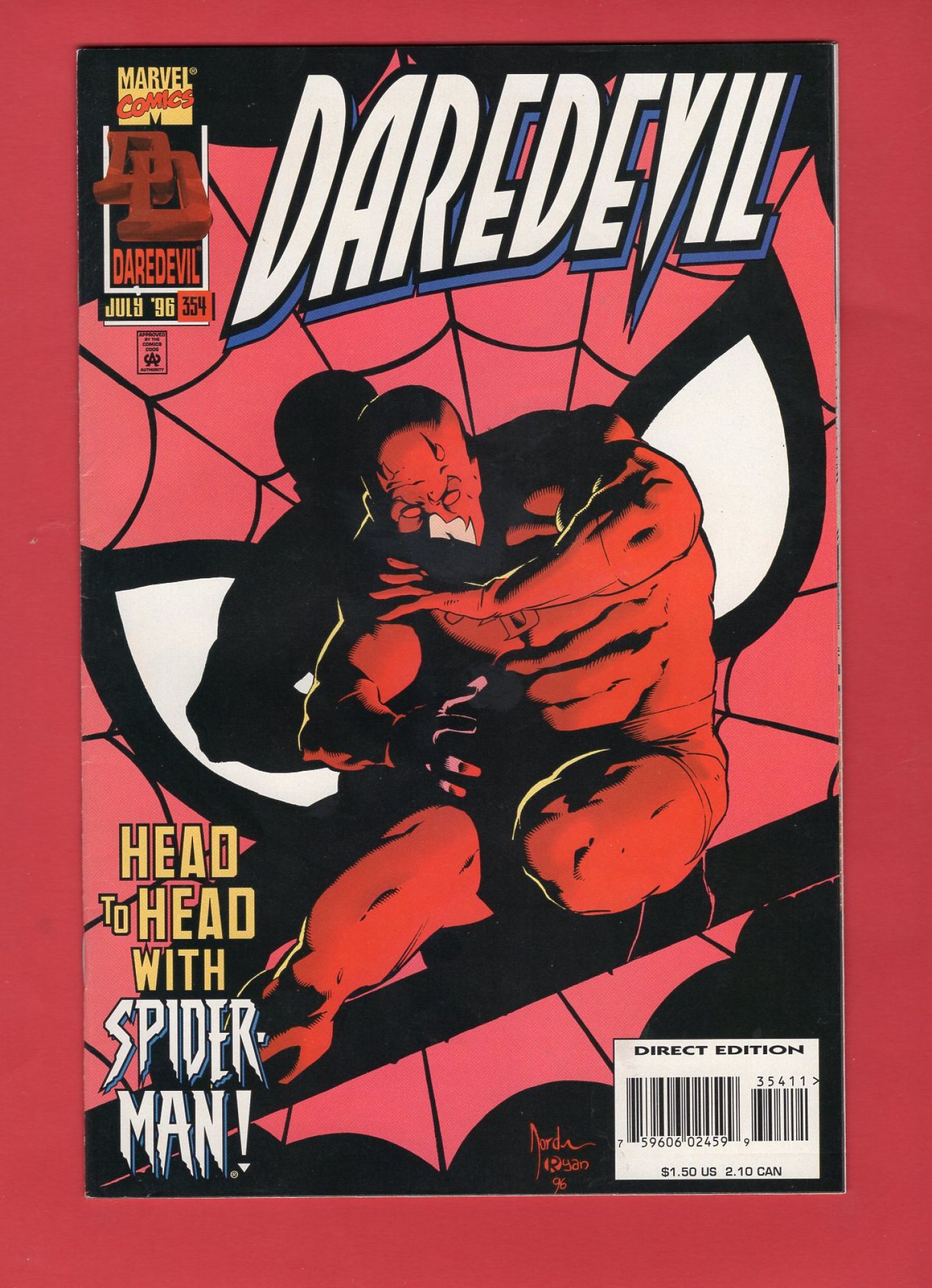 Daredevil #354, Jul 1996, 8.5 VF+