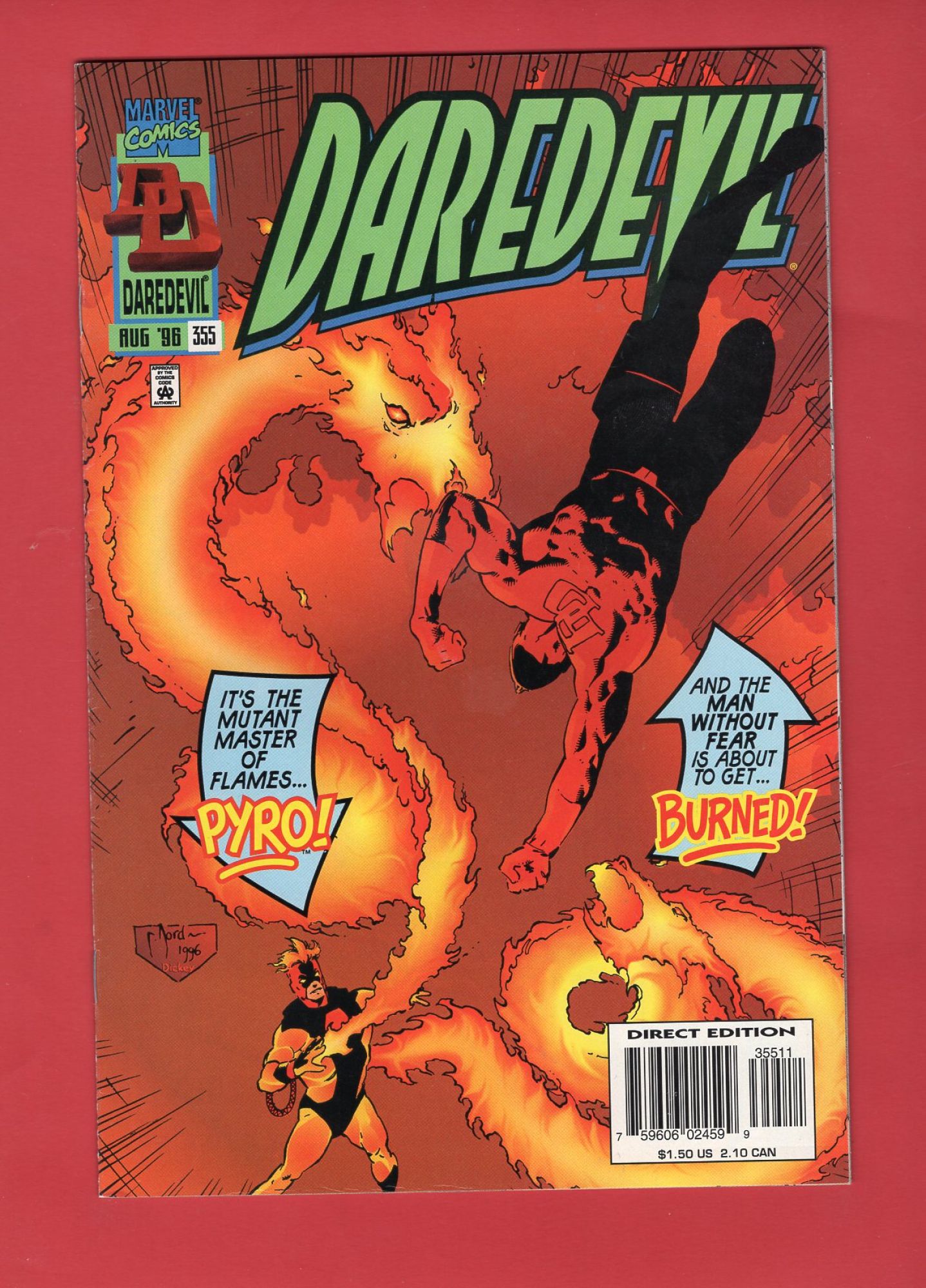 Daredevil #355, Aug 1996, 8.5 VF+