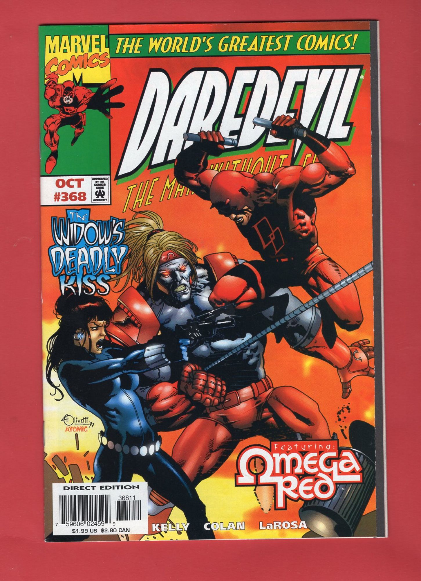 Daredevil #368, Oct 1997, 8.0 VF