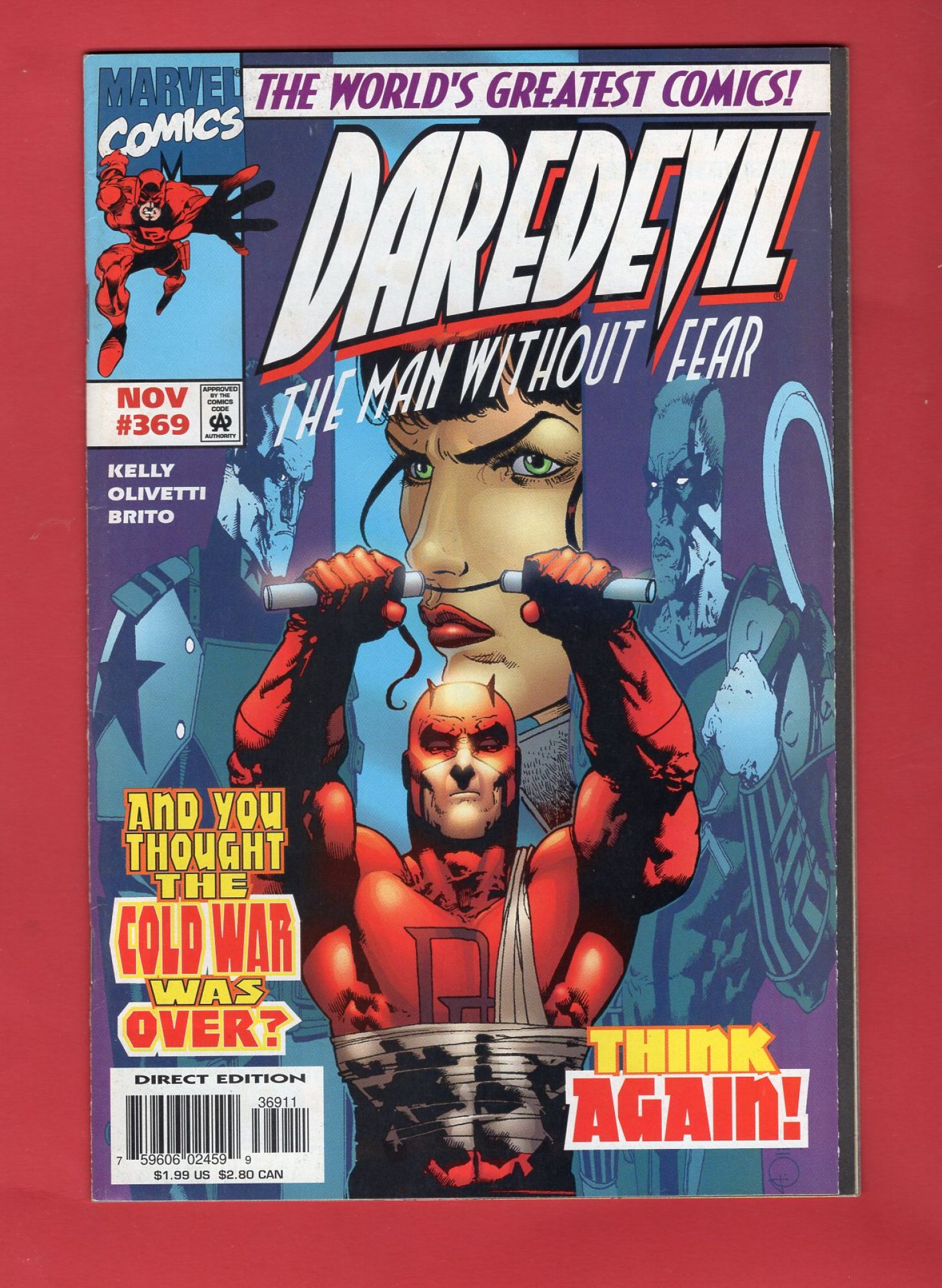 Daredevil #369, Nov 1997, 7.5 VF-